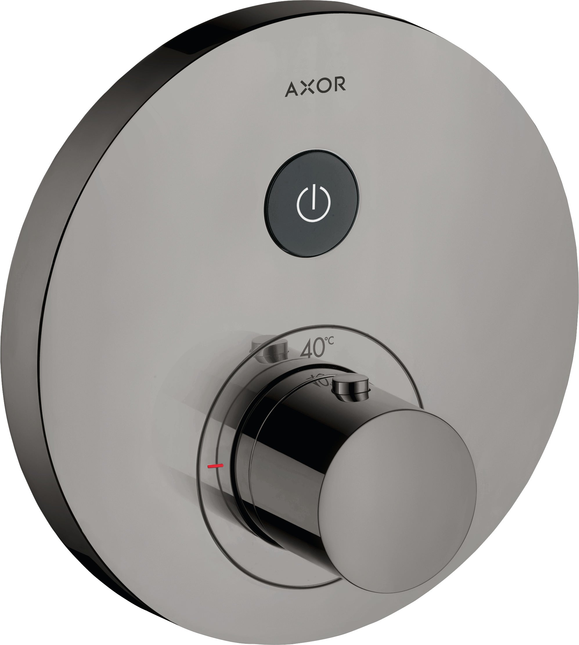 AXOR ShowerSelect Thermostatic mixer round for concealed installation for 1 outlet