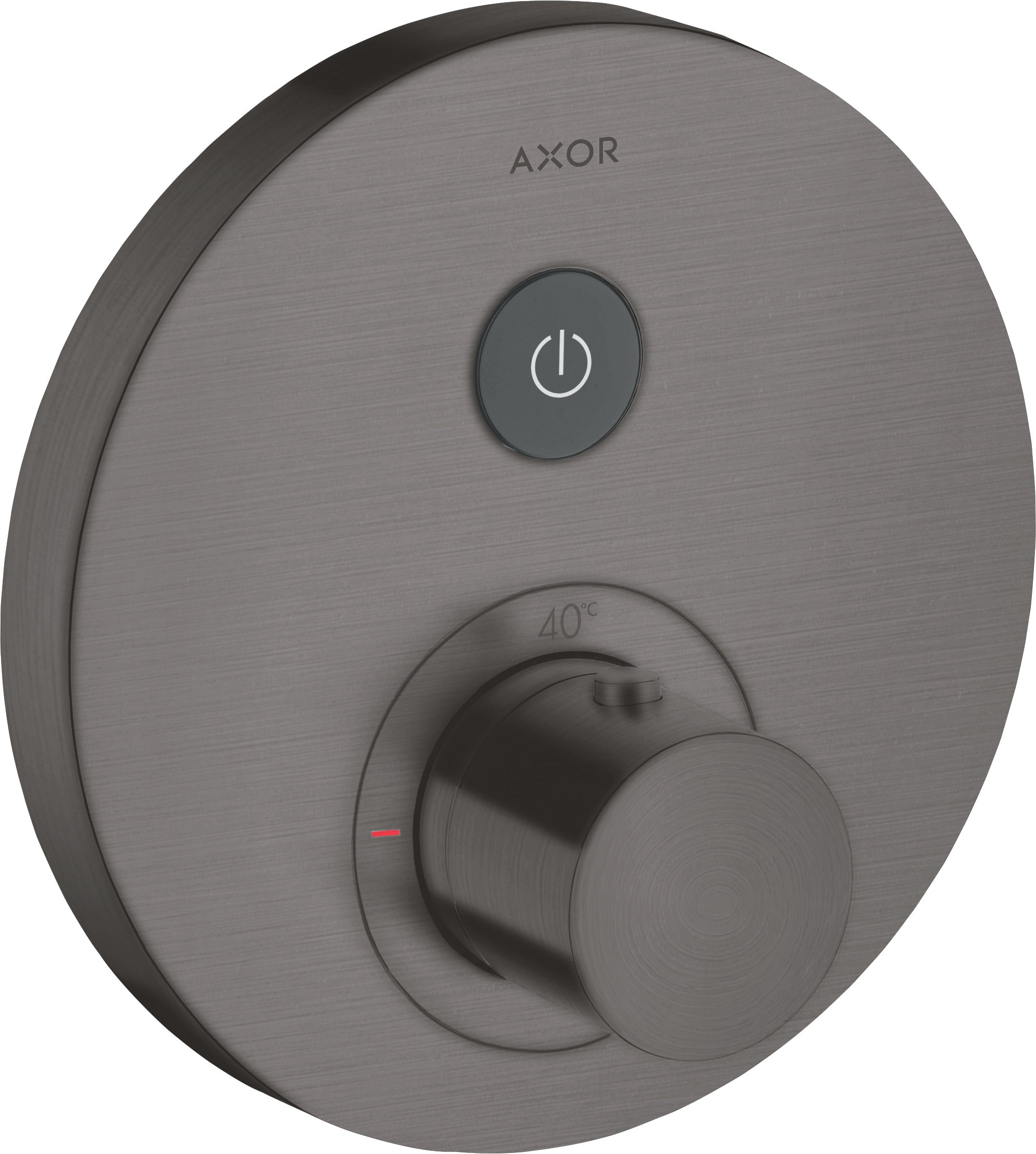 AXOR ShowerSelect Thermostatic mixer round for concealed installation for 1 outlet