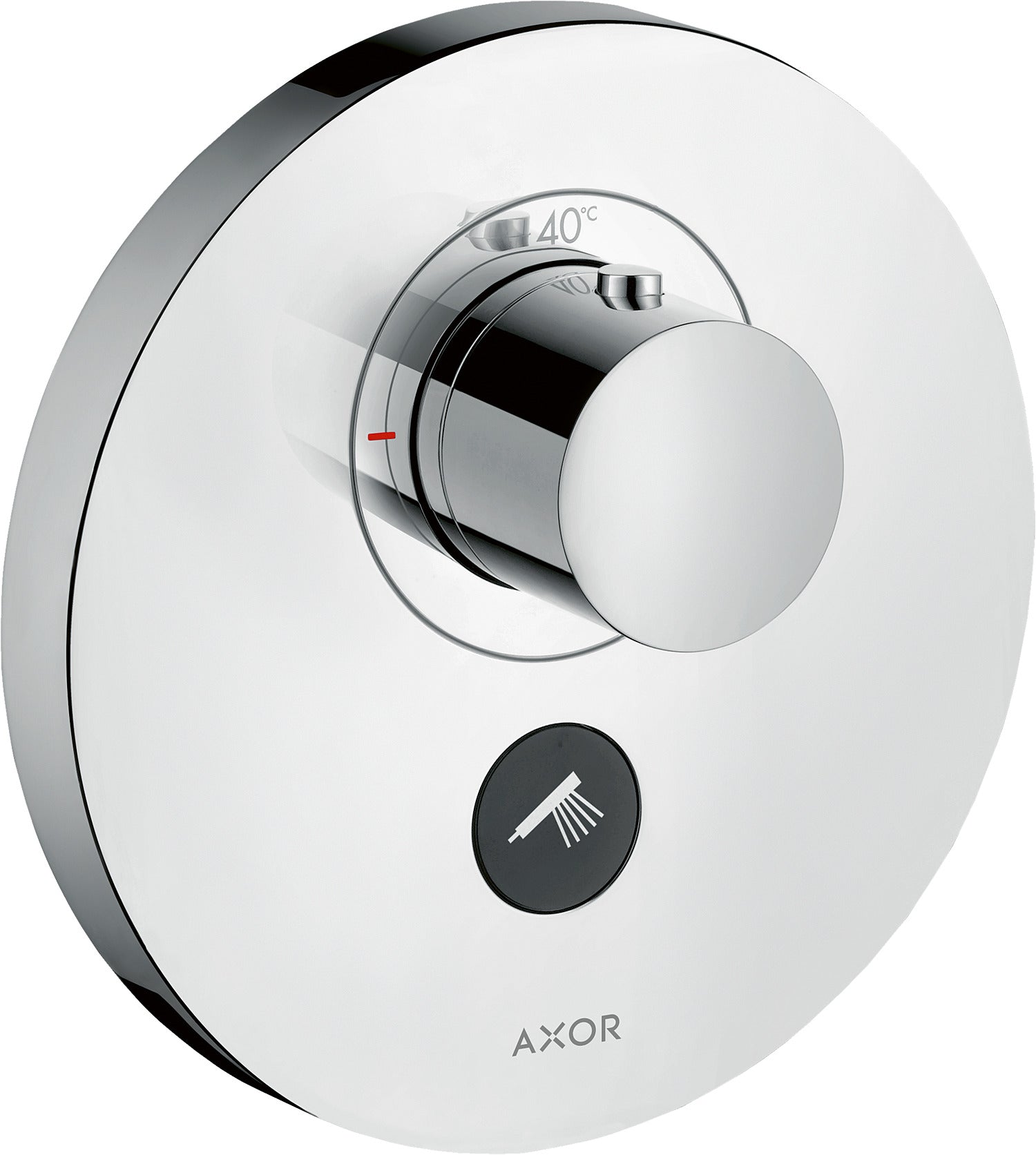 AXOR ShowerSelect Thermostatic mixer HighFlow round for concealed installation for multiple outlets