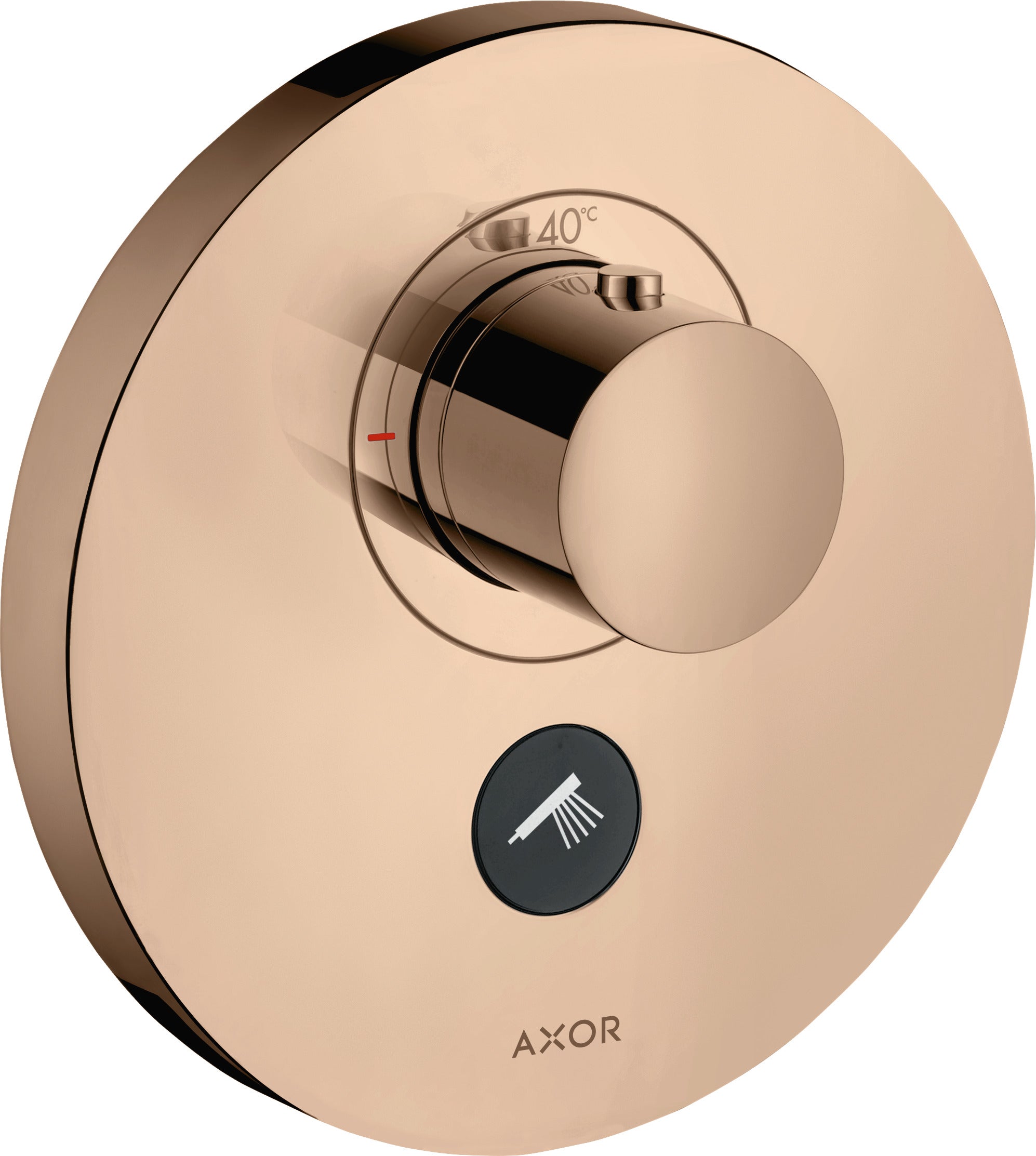 AXOR ShowerSelect Thermostatic mixer HighFlow round for concealed installation for multiple outlets