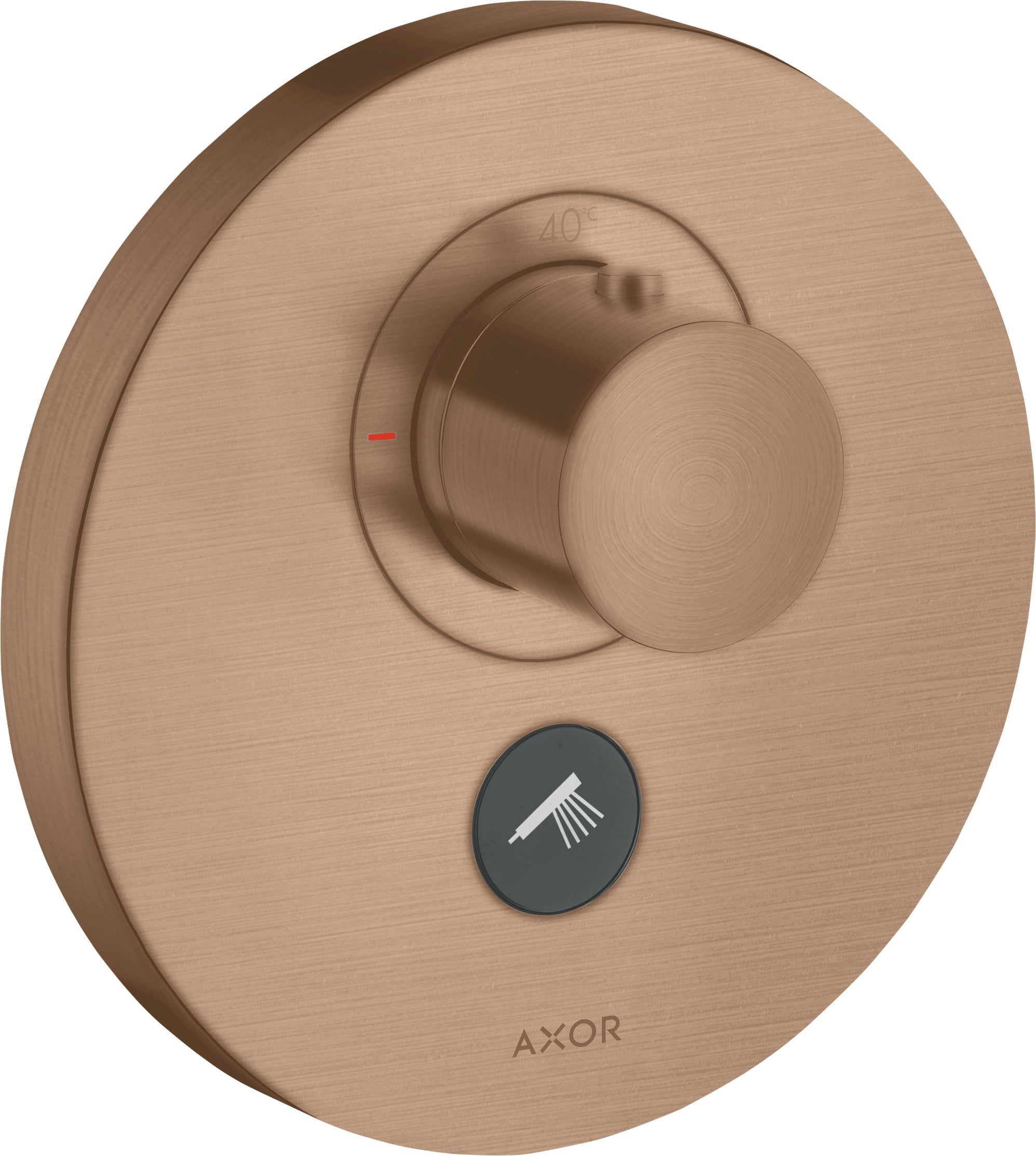 AXOR ShowerSelect Thermostatic mixer HighFlow round for concealed installation for multiple outlets