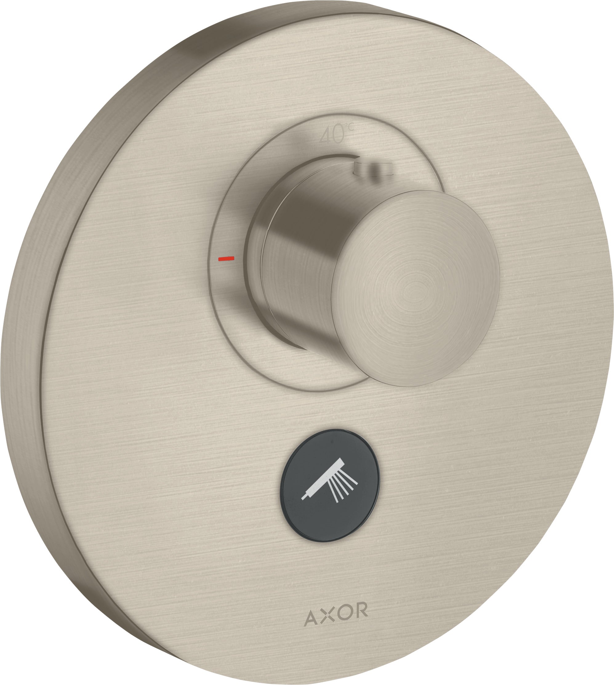 AXOR ShowerSelect Thermostatic mixer HighFlow round for concealed installation for multiple outlets