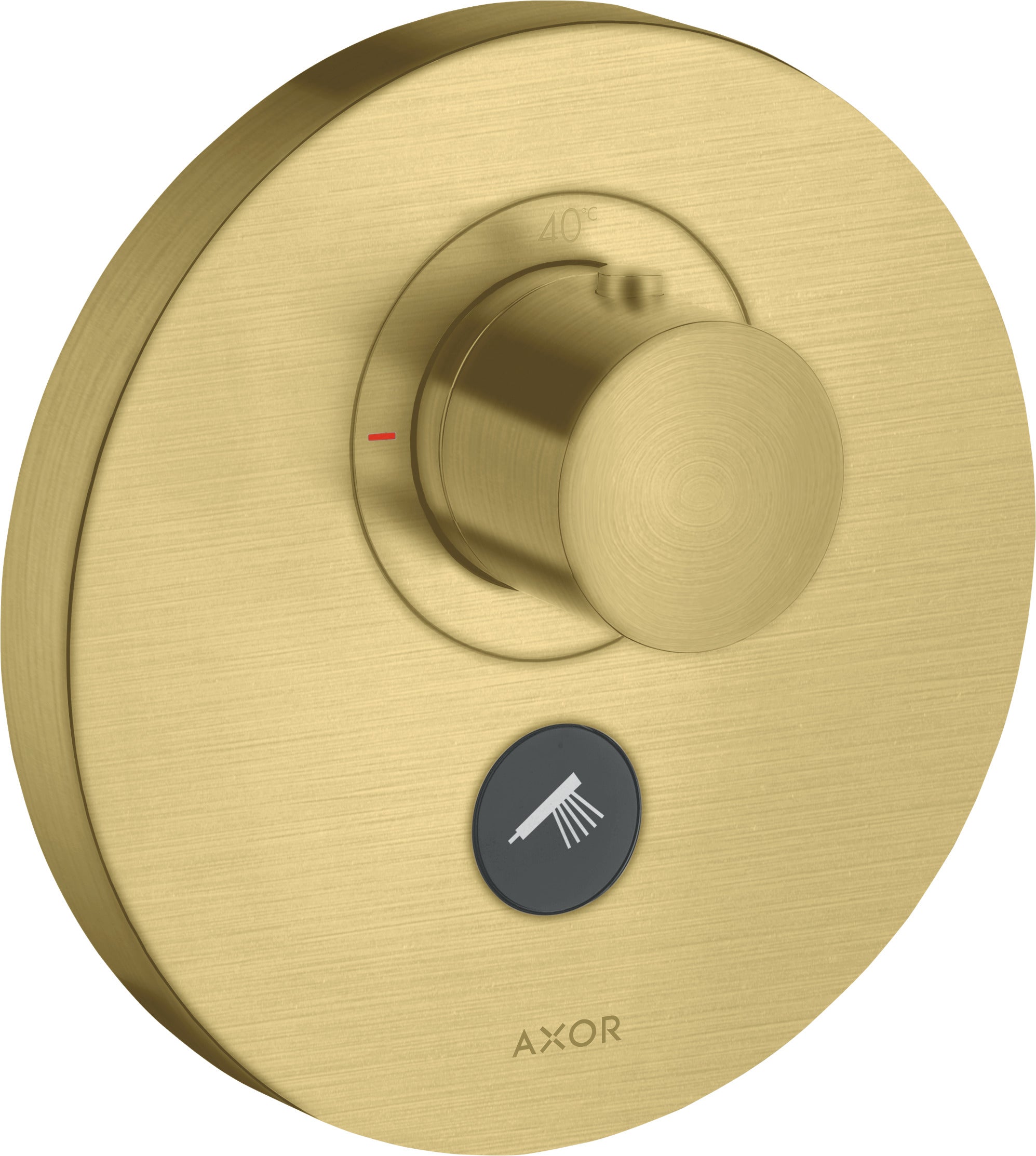 AXOR ShowerSelect Thermostatic mixer HighFlow round for concealed installation for multiple outlets