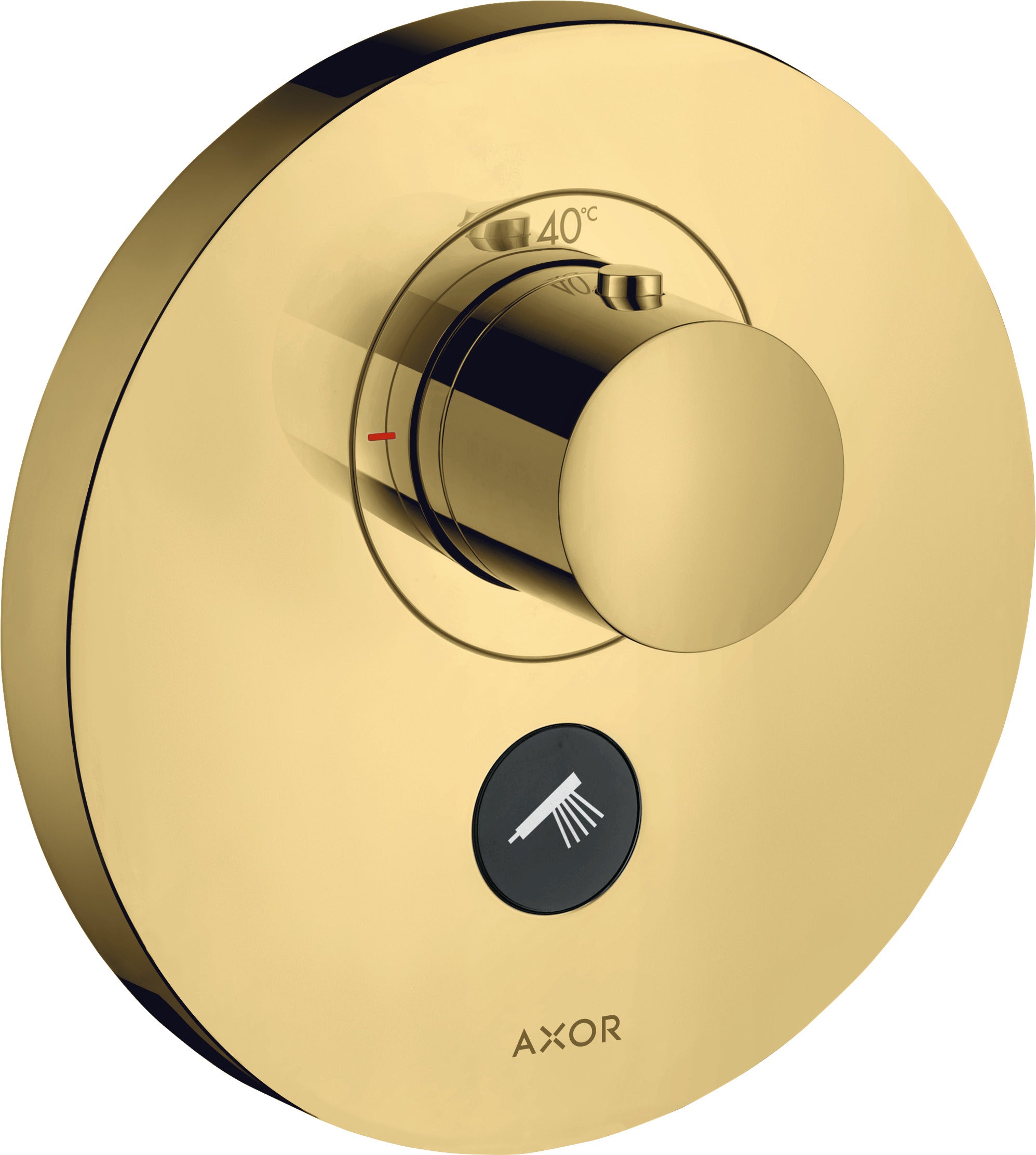AXOR ShowerSelect Thermostatic mixer HighFlow round for concealed installation for multiple outlets