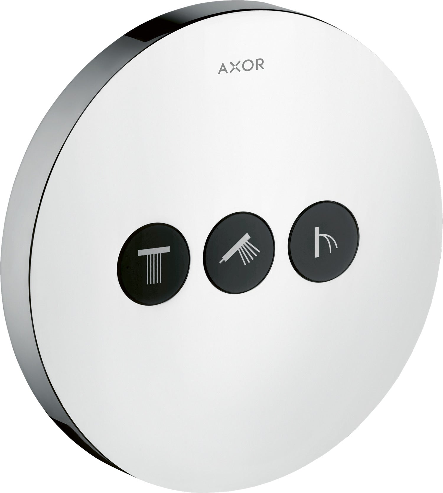 AXOR ShowerSelect Valve round for concealed installation for 3 outlets