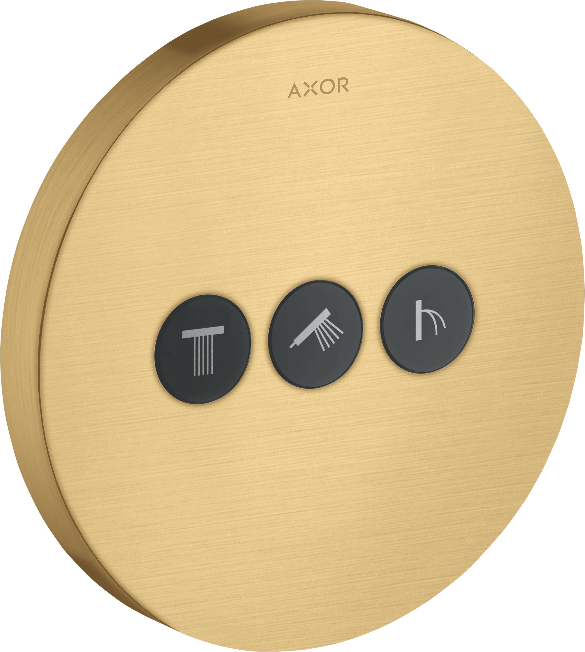 AXOR ShowerSelect Valve round for concealed installation for 3 outlets