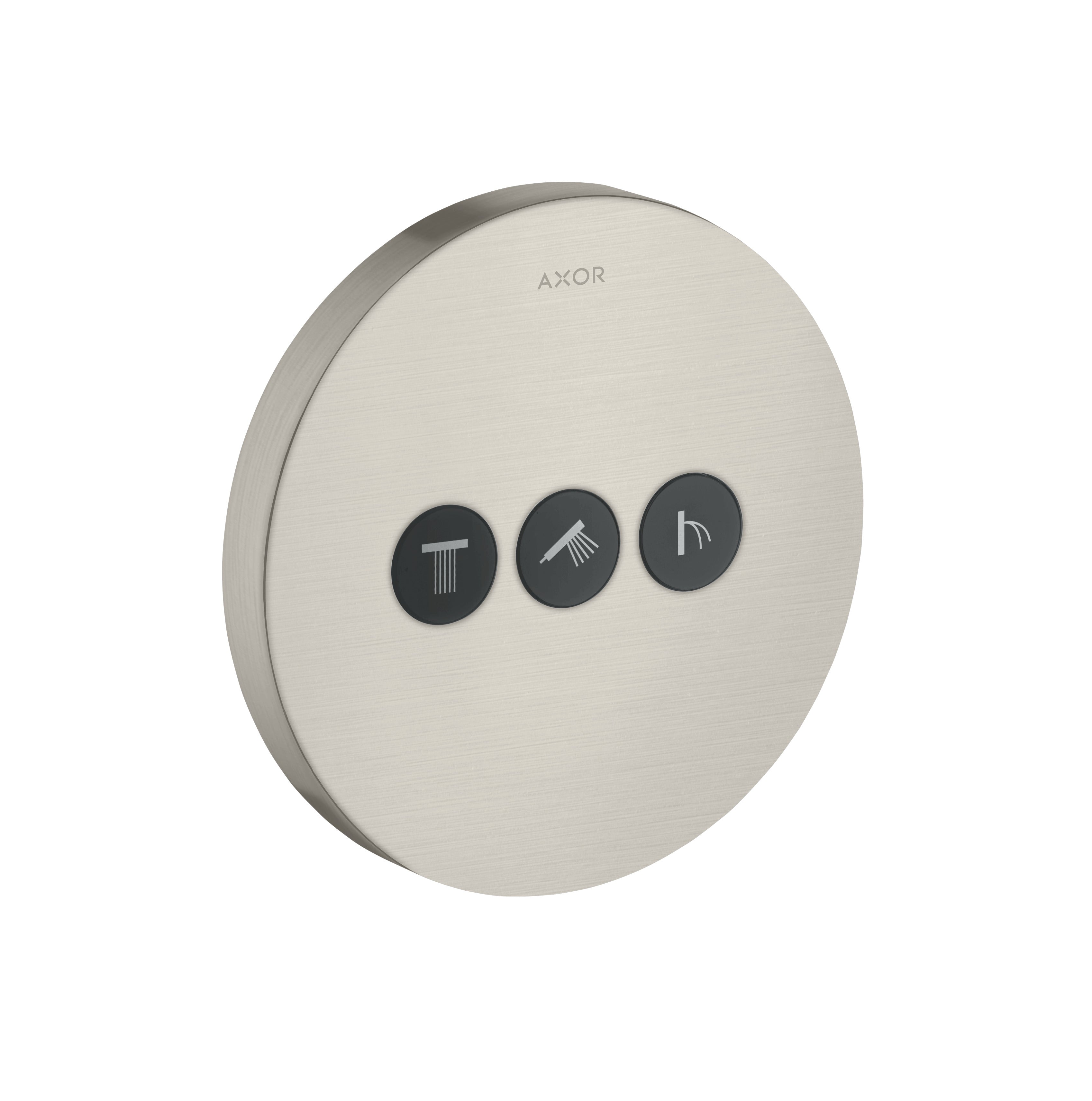 AXOR ShowerSelect Valve round for concealed installation for 3 outlets