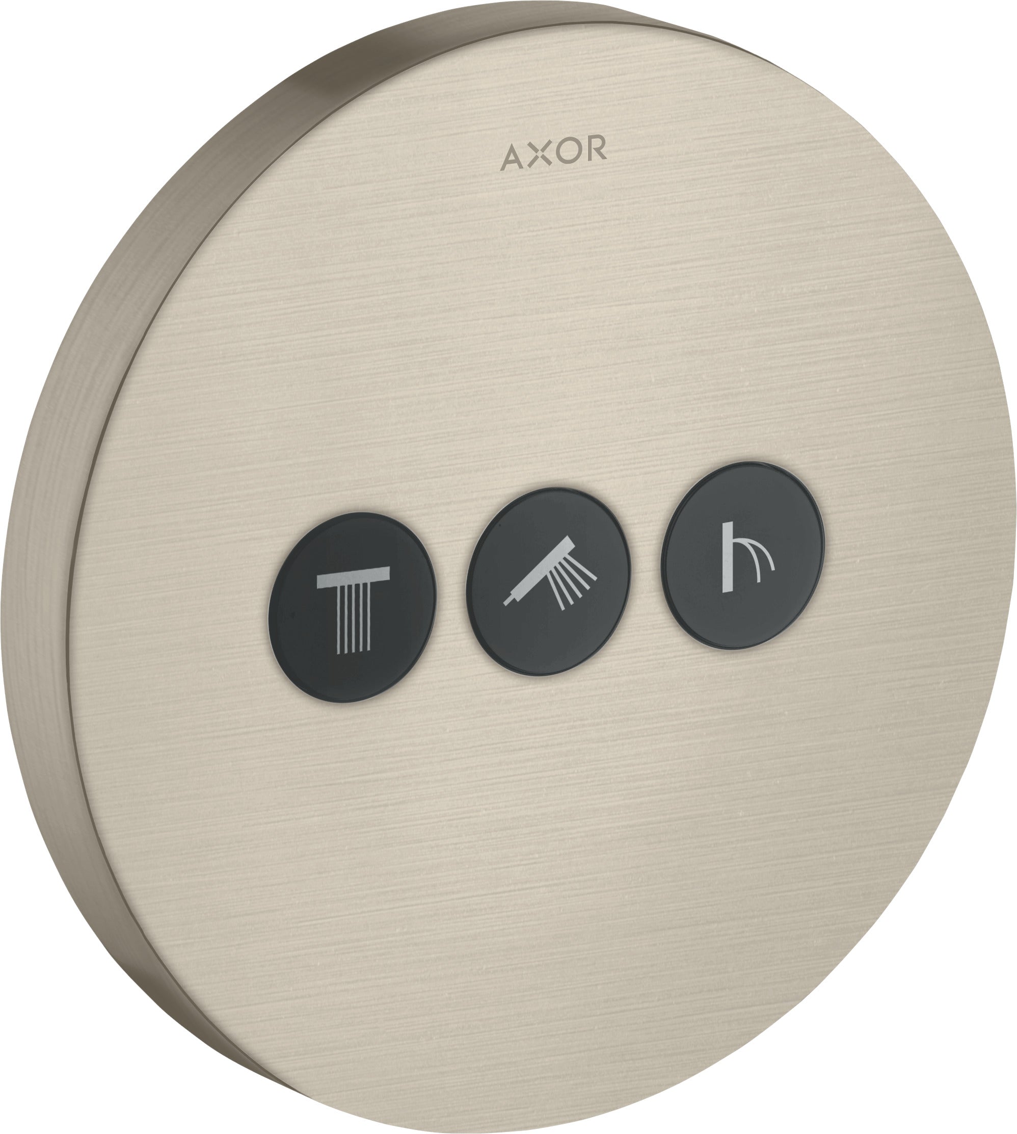 AXOR ShowerSelect Valve round for concealed installation for 3 outlets