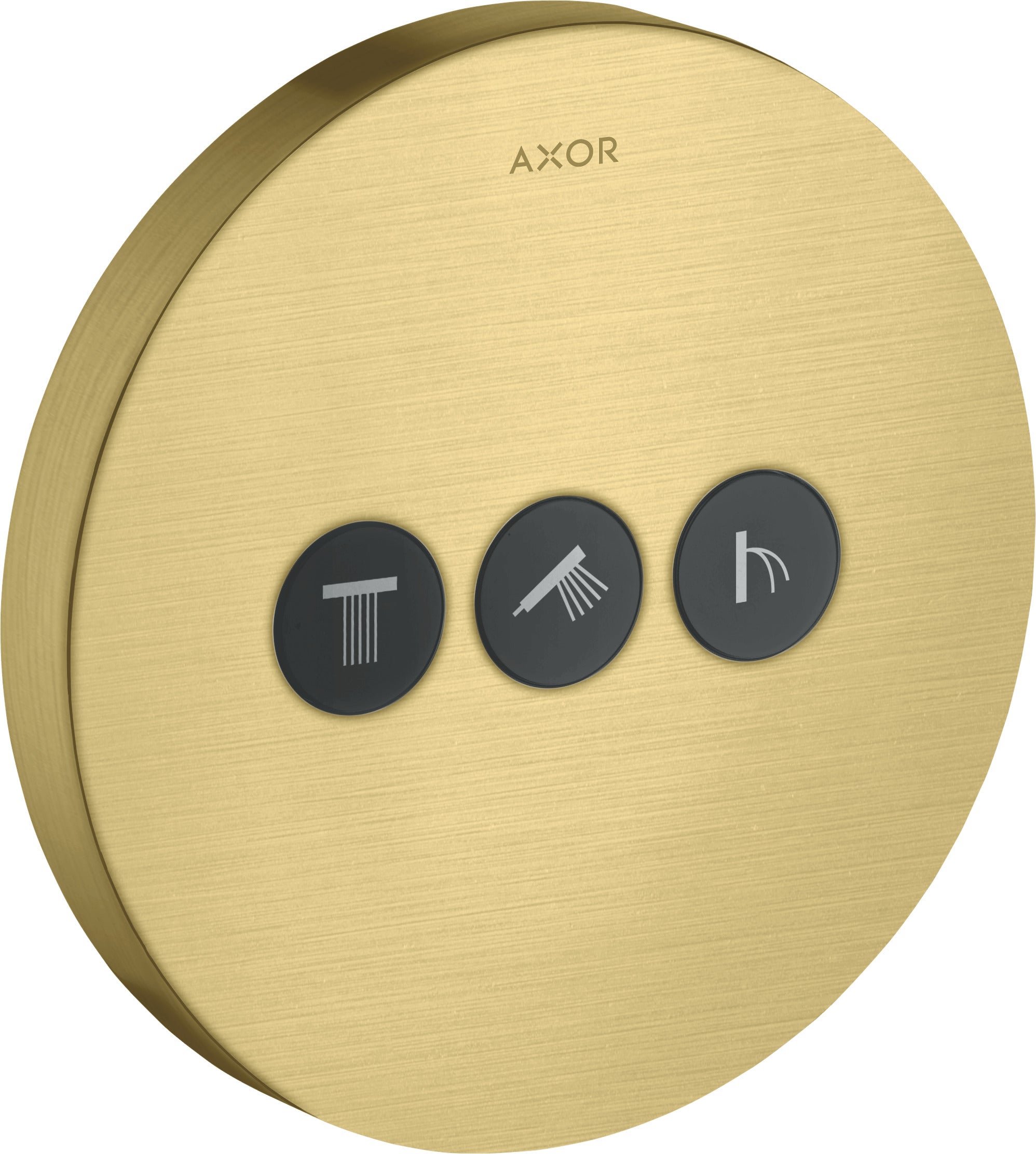 AXOR ShowerSelect Valve round for concealed installation for 3 outlets