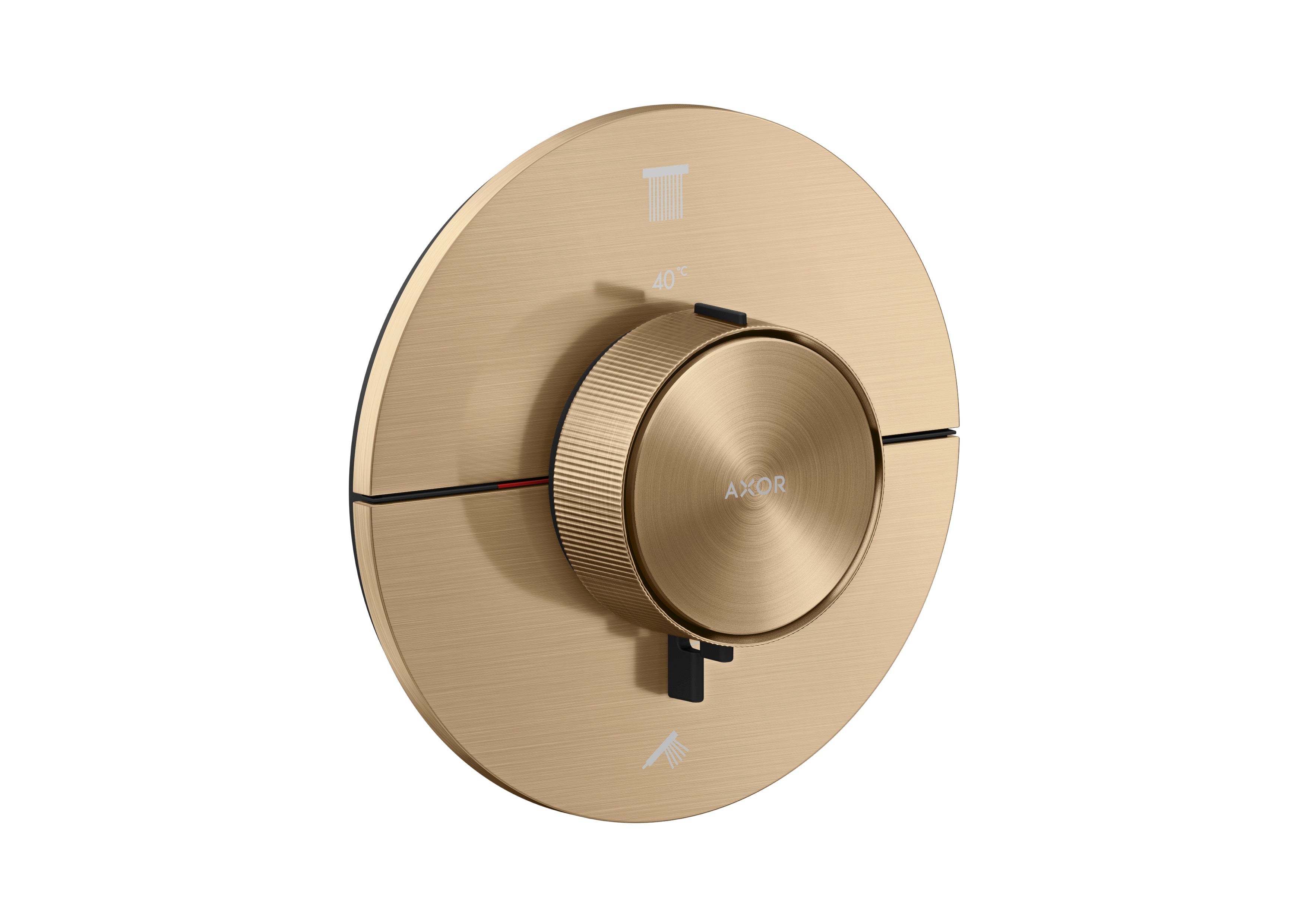 AXOR ShowerSelect ID Thermostat for concealed installation round for 2 functions