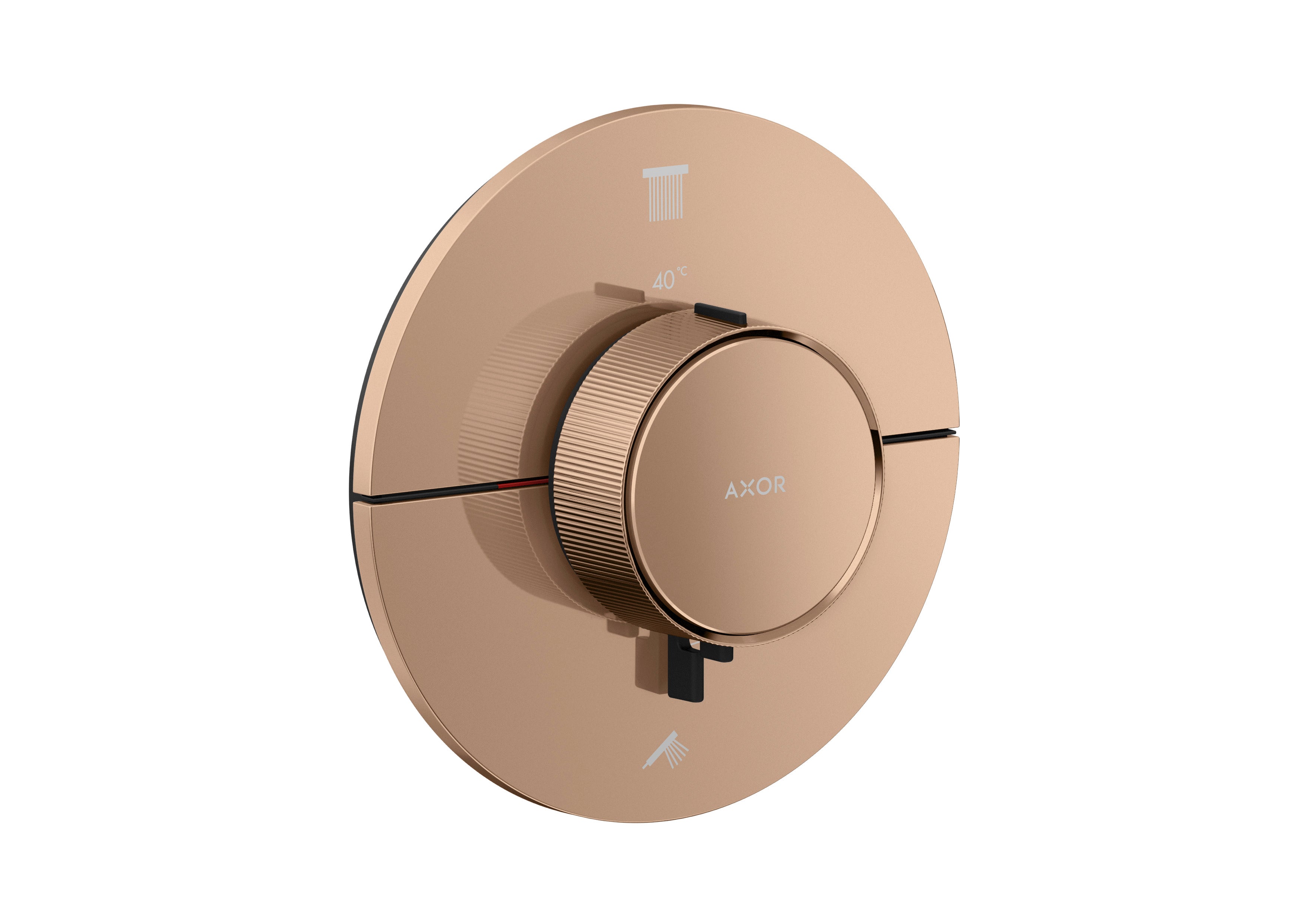 AXOR ShowerSelect ID Thermostat for concealed installation round for 2 functions