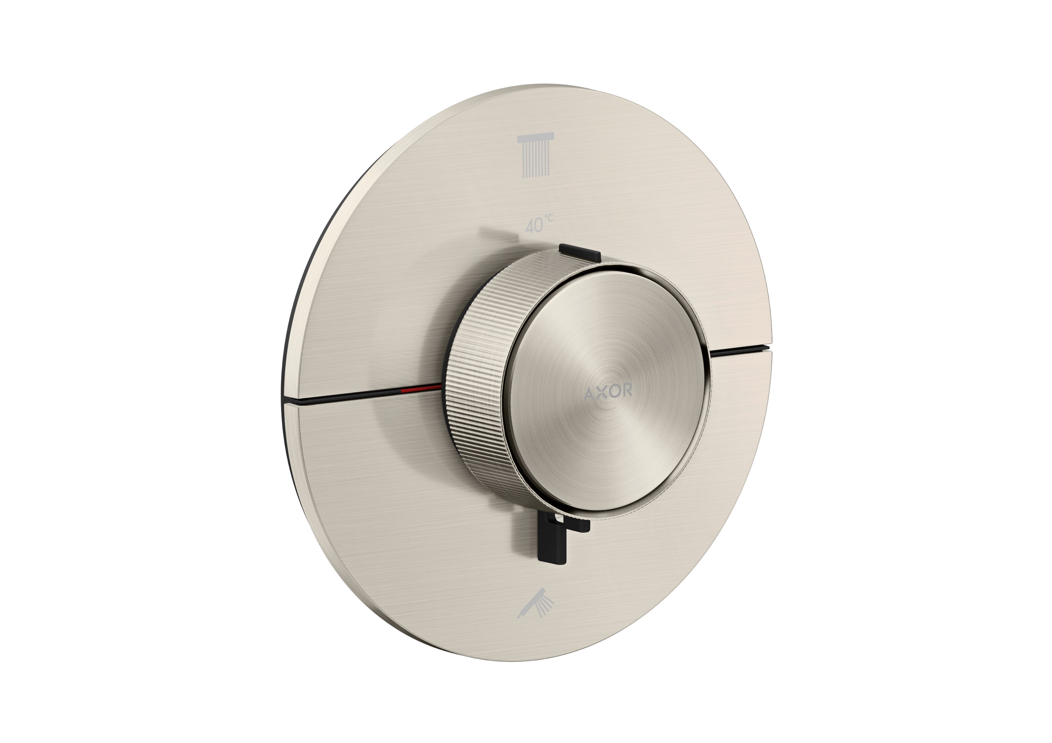 AXOR ShowerSelect ID Thermostat for concealed installation round for 2 functions