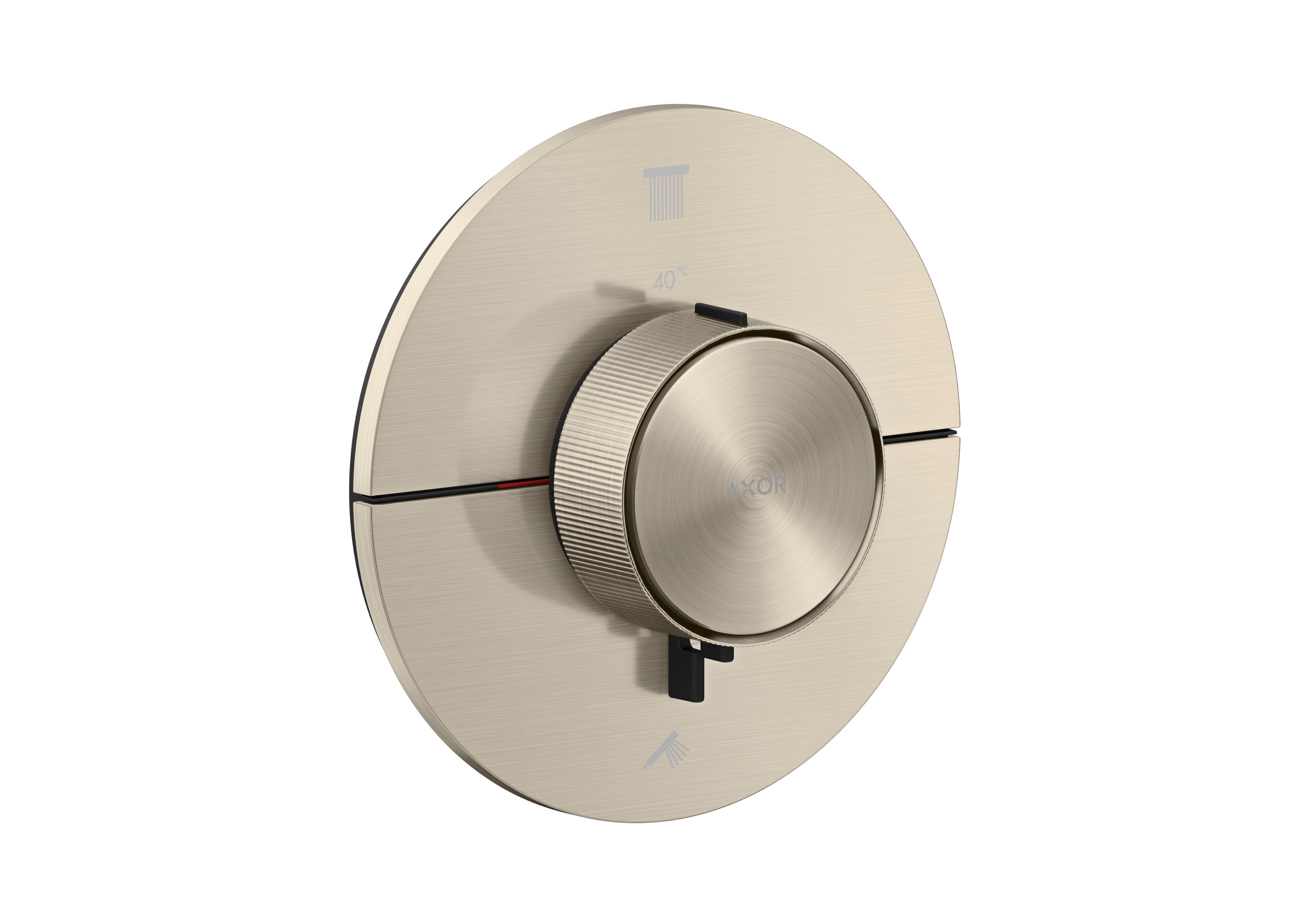 AXOR ShowerSelect ID Thermostat for concealed installation round for 2 functions