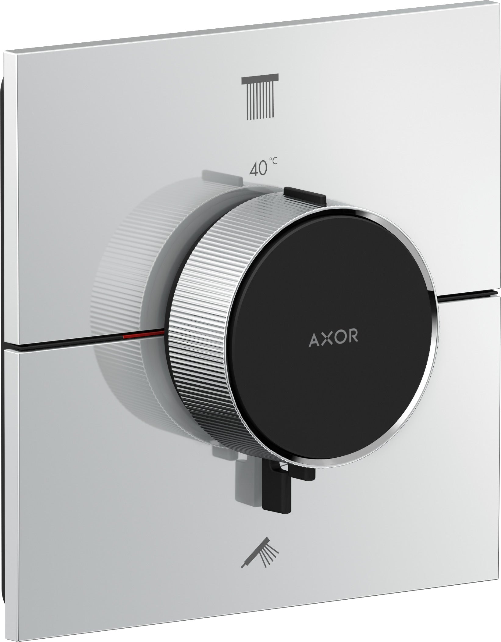 AXOR ShowerSelect ID Thermostat for concealed installation square for 2 functions