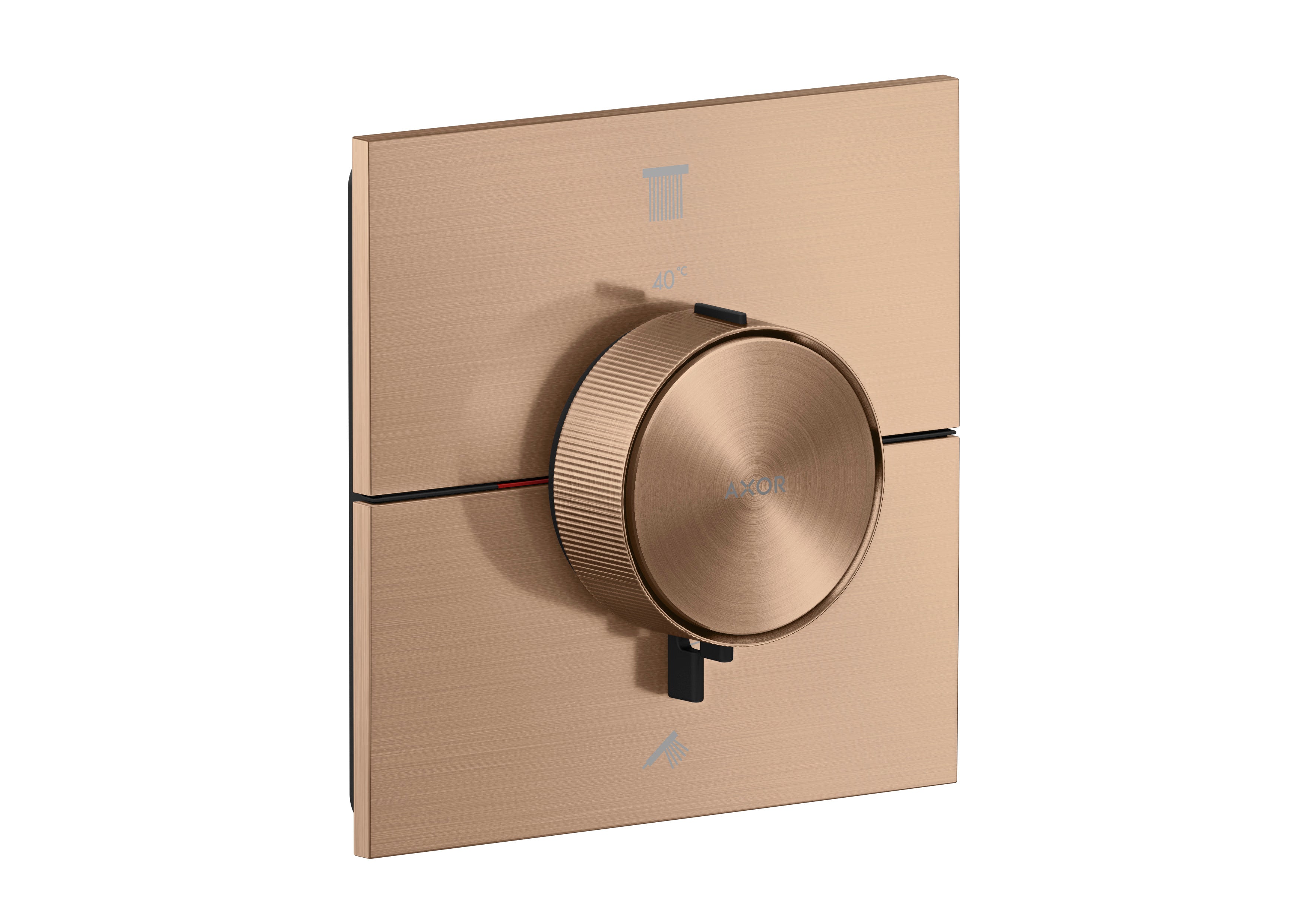 AXOR ShowerSelect ID Thermostat for concealed installation square for 2 functions