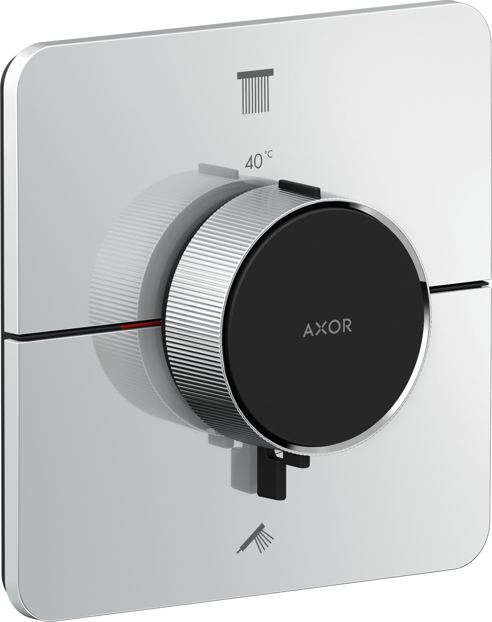 AXOR ShowerSelect ID Thermostat for concealed installation softsquare for 2 functions
