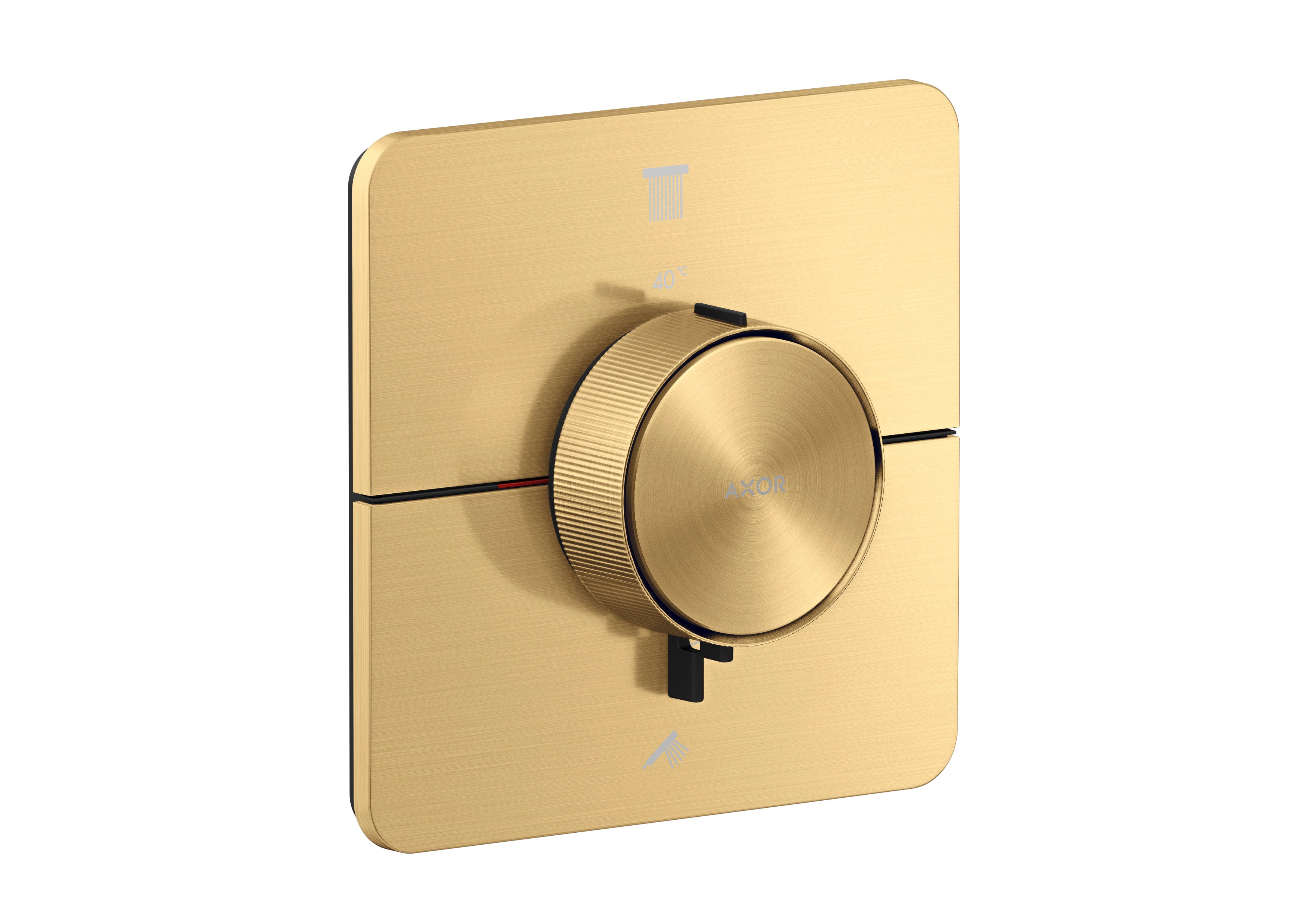AXOR ShowerSelect ID Thermostat for concealed installation softsquare for 2 functions