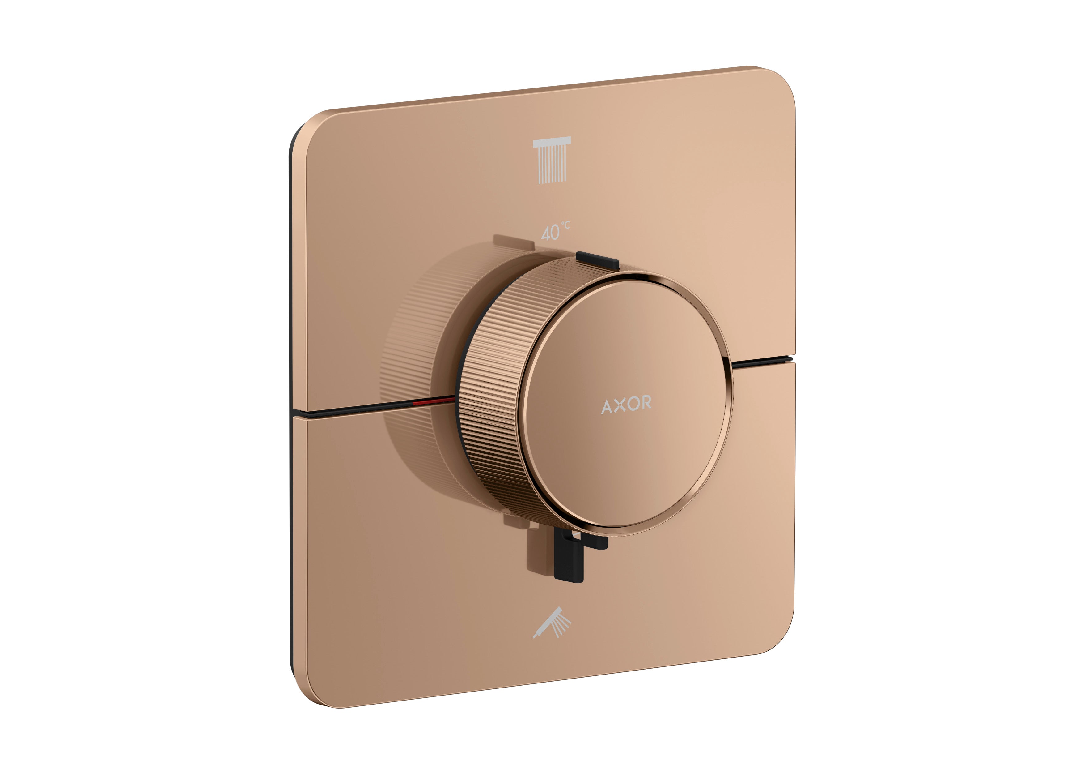 AXOR ShowerSelect ID Thermostat for concealed installation softsquare for 2 functions