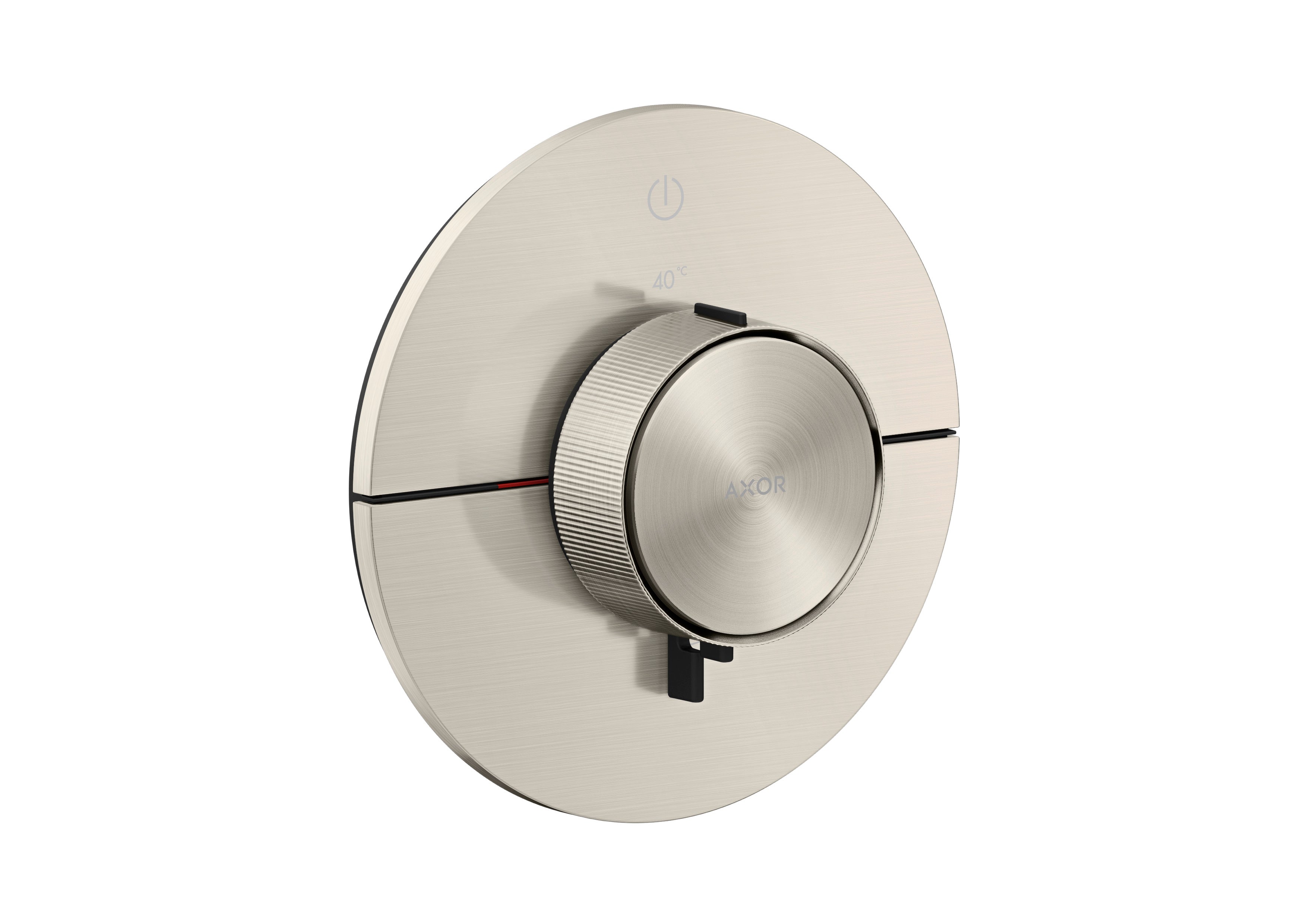 AXOR ShowerSelect ID Thermostat for concealed installation round for 1 function