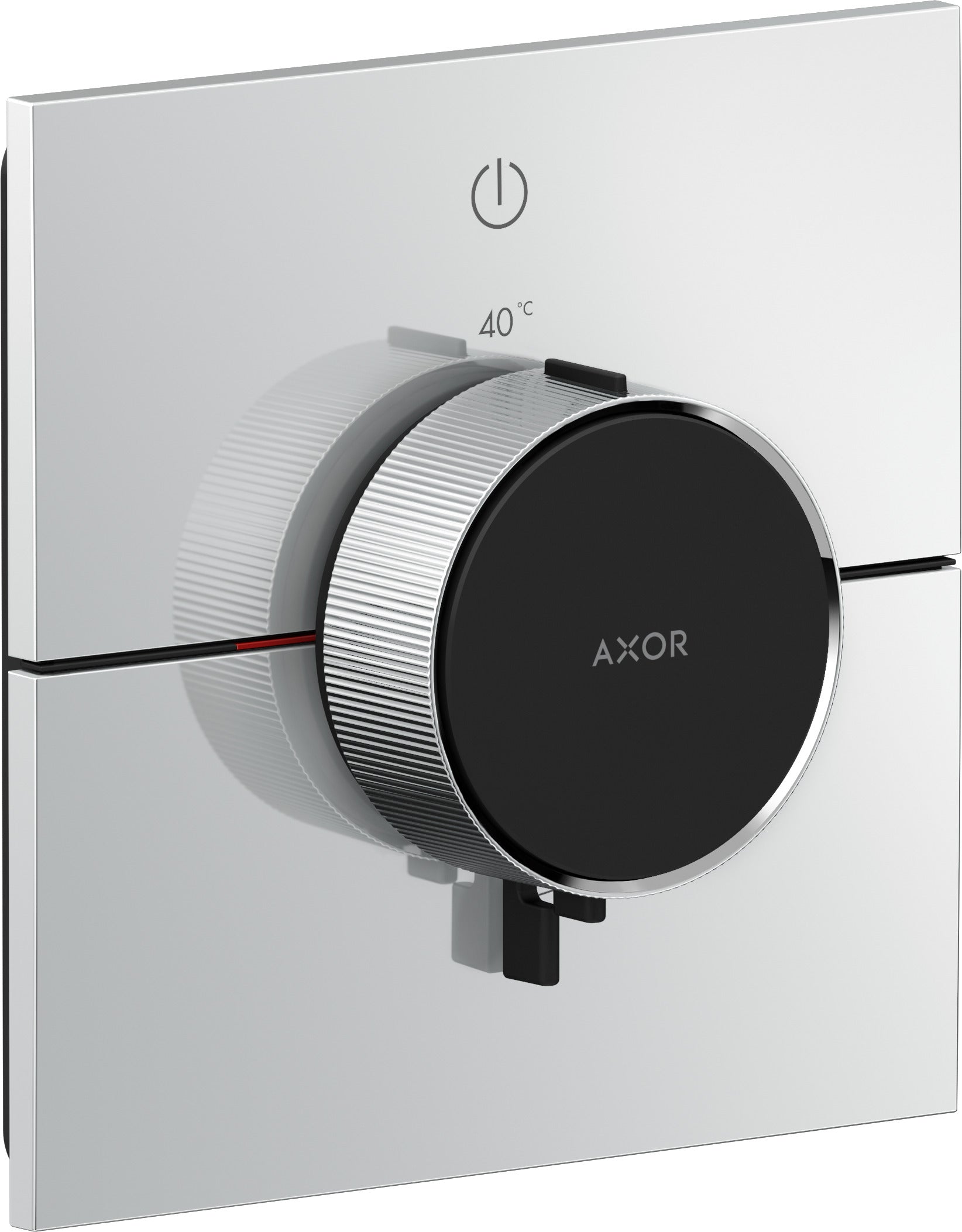 AXOR ShowerSelect ID Thermostat for concealed installation square for 1 function