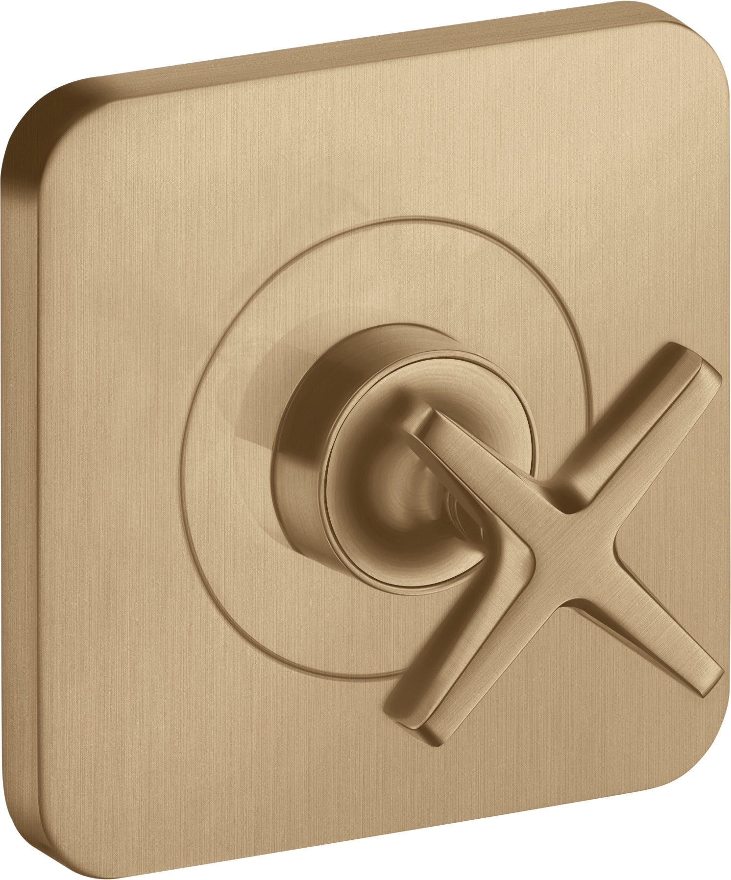 AXOR Citterio E Shut-off valve 12 cm x 12 cm finish set