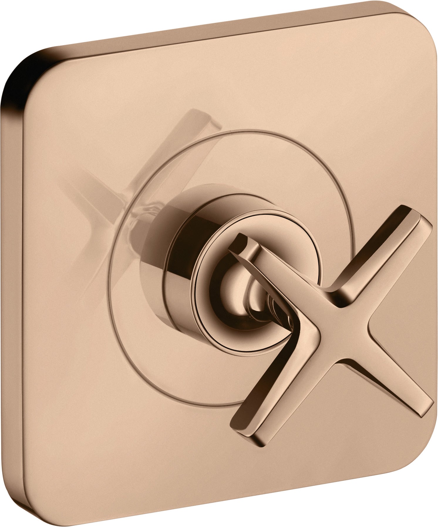 AXOR Citterio E Shut-off valve 12 cm x 12 cm finish set