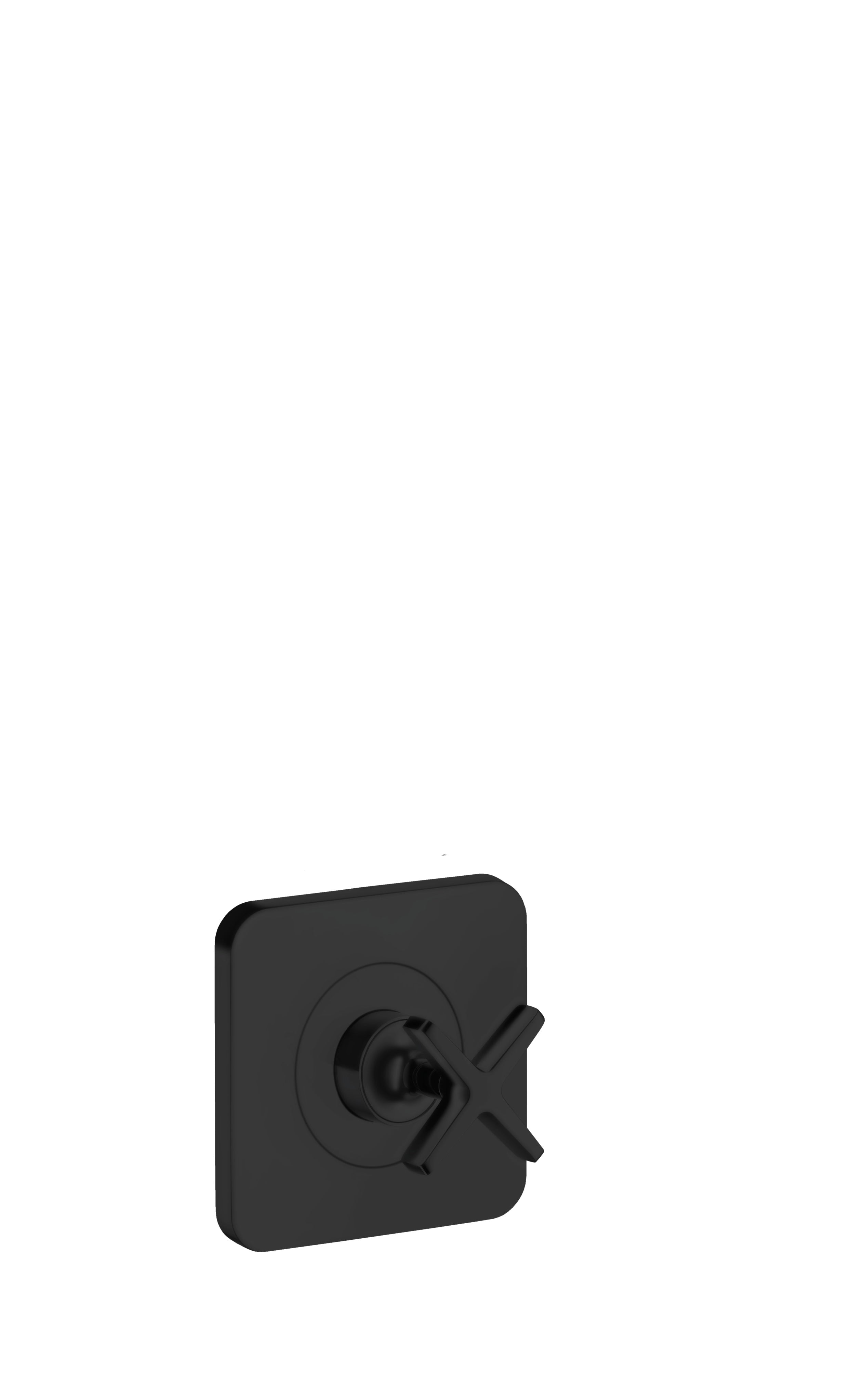 AXOR Citterio E Shut-off valve 12 cm x 12 cm finish set