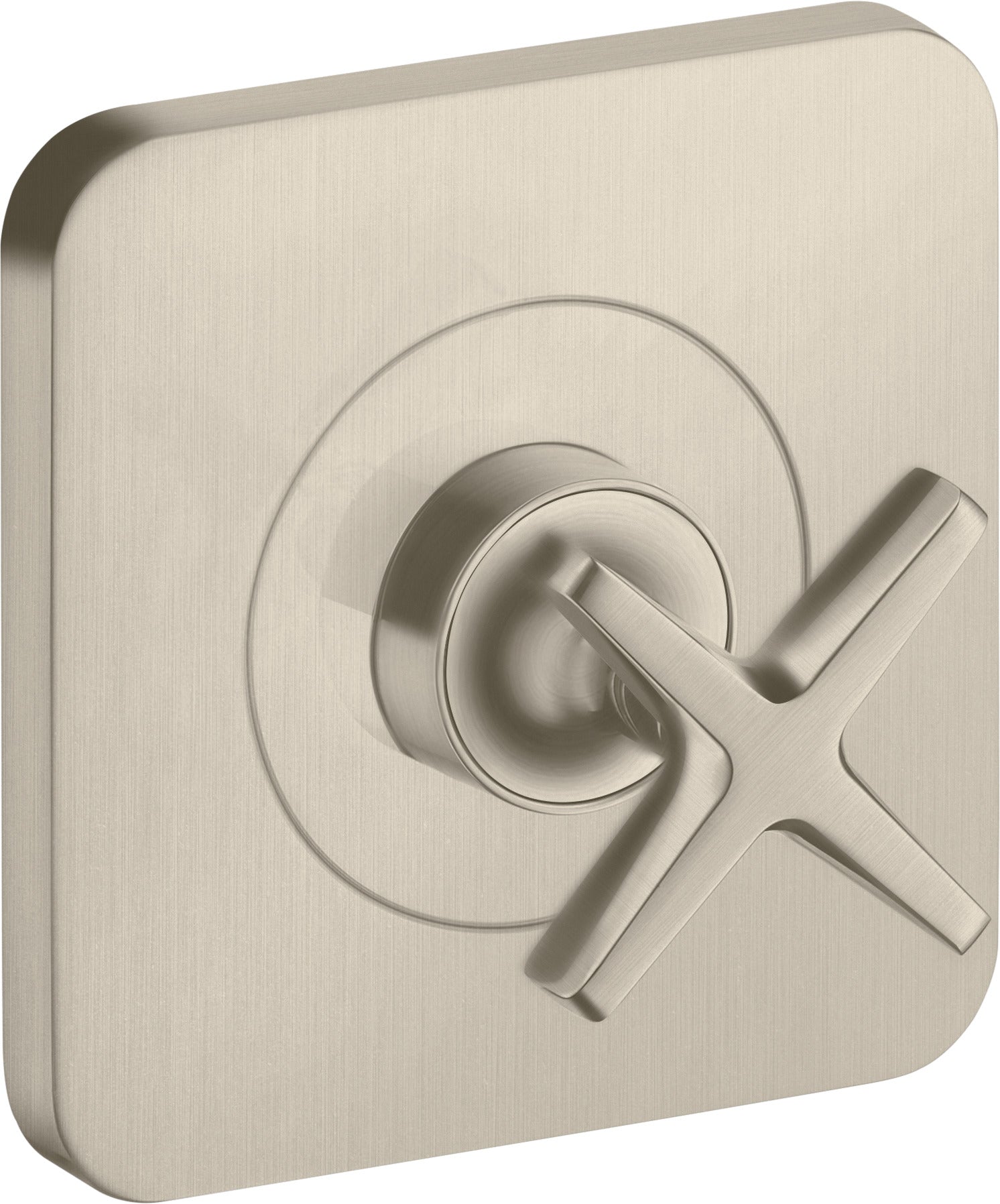 AXOR Citterio E Shut-off valve 12 cm x 12 cm finish set