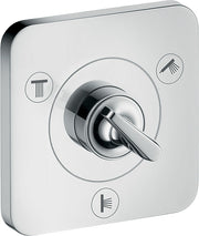 AXOR Citterio E Shut-off / diverter valve Trio / Quattro finish set 120 mm x 120 mm