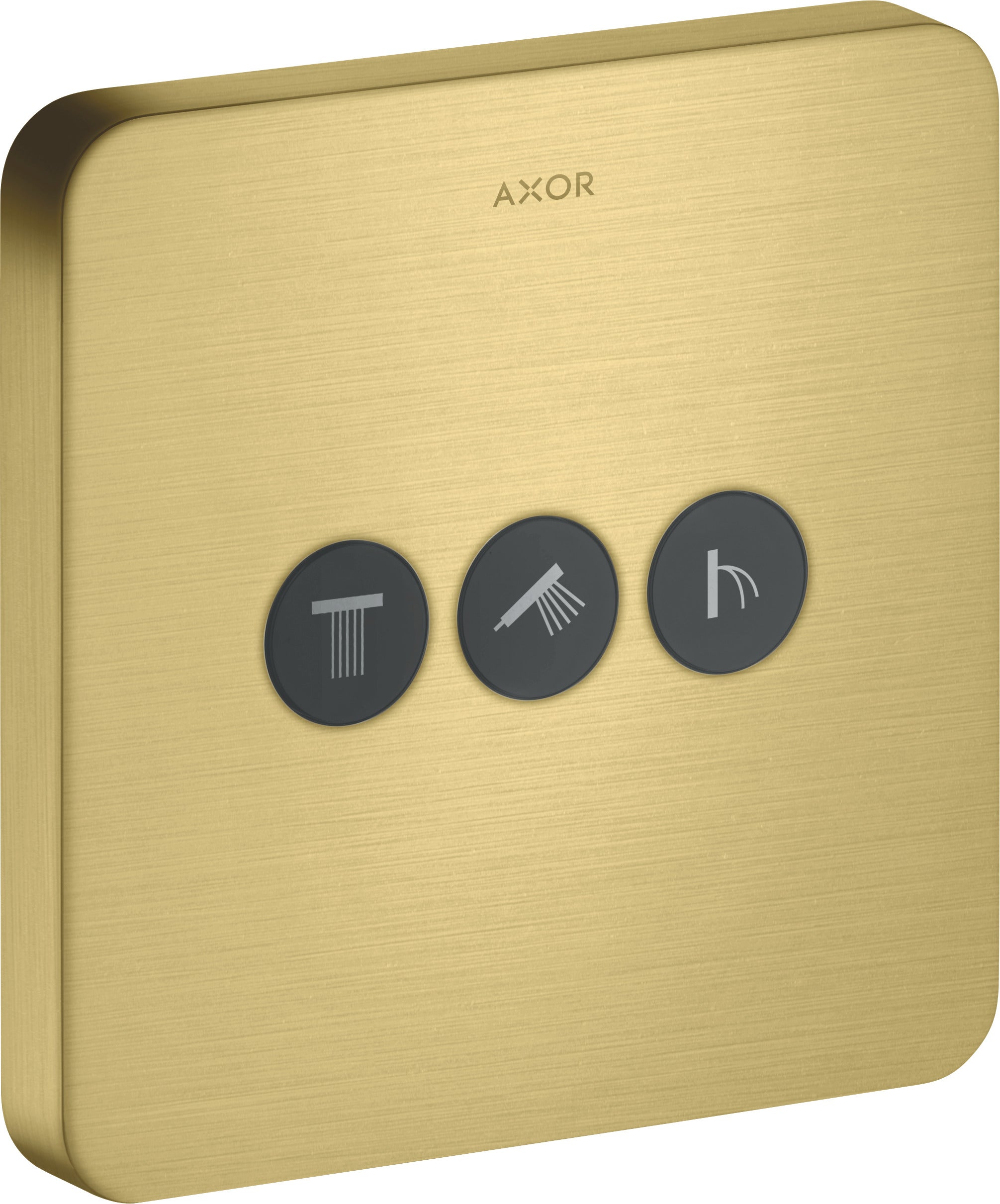 AXOR ShowerSelect Valve softsquare for concealed installation for 3 outlets