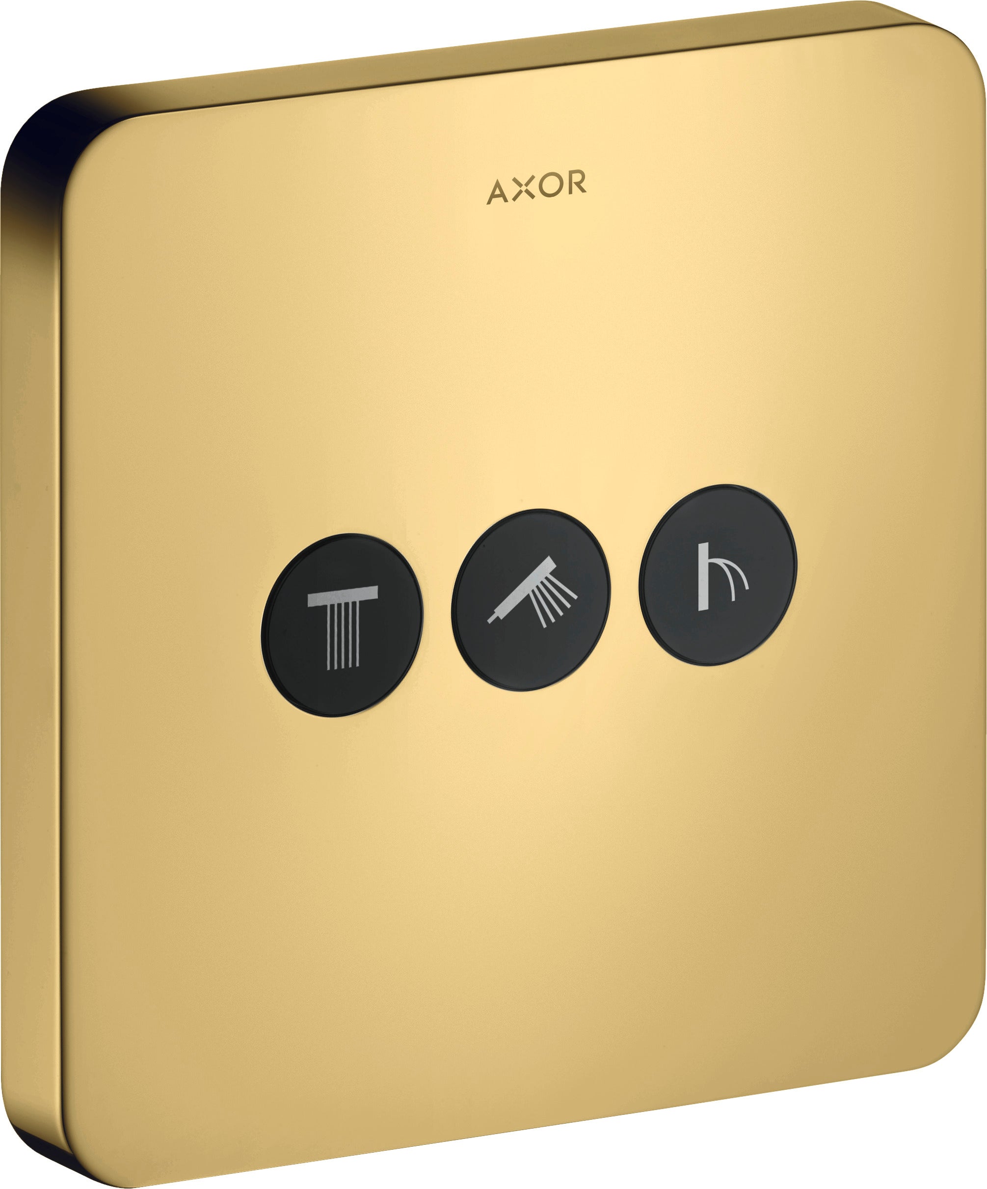 AXOR ShowerSelect Valve softsquare for concealed installation for 3 outlets