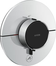 AXOR ShowerSelect ID Thermostat HighFlow for concealed installation round for 1 function and additional outlet
