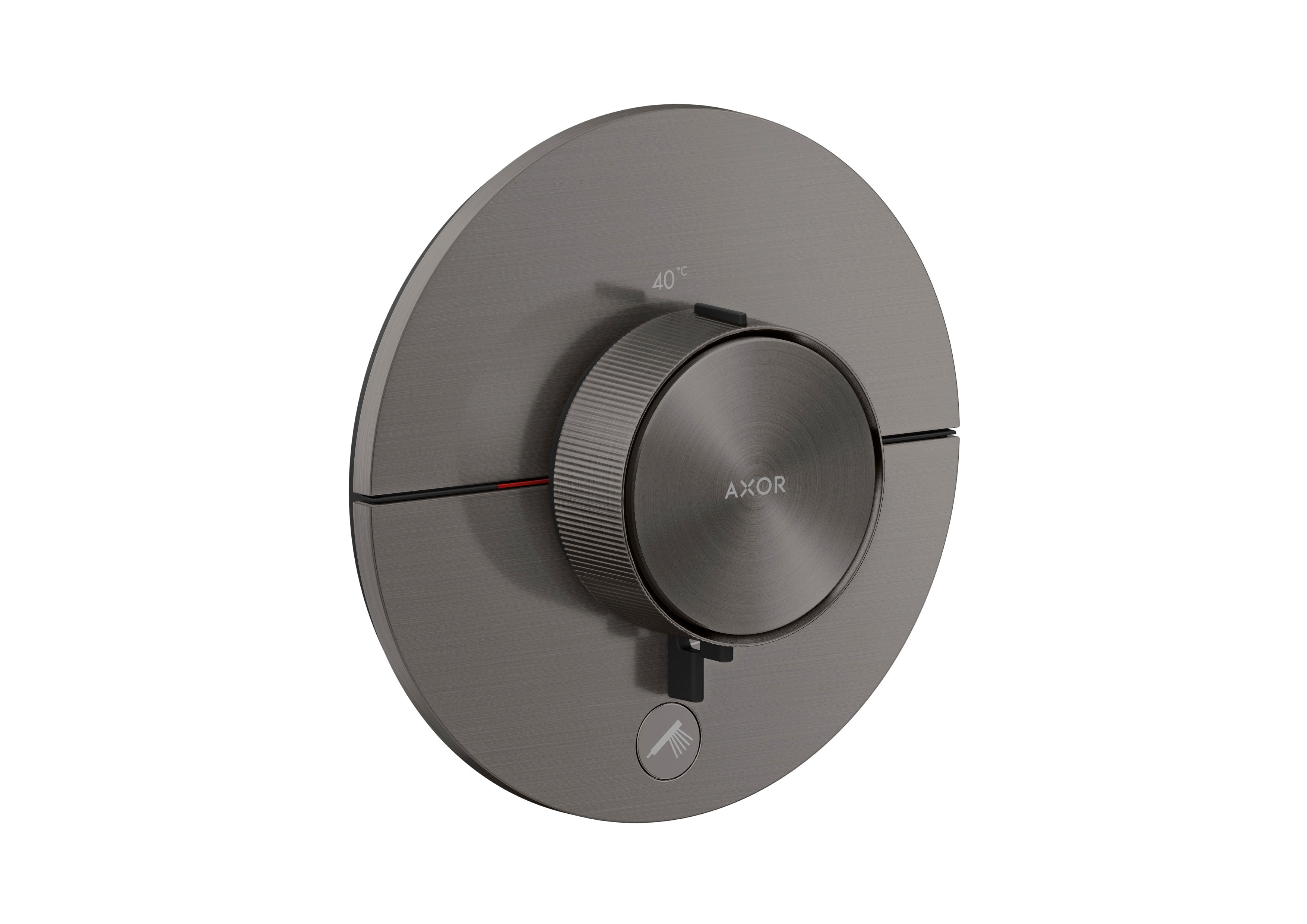 AXOR ShowerSelect ID Thermostat HighFlow for concealed installation round for 1 function and additional outlet