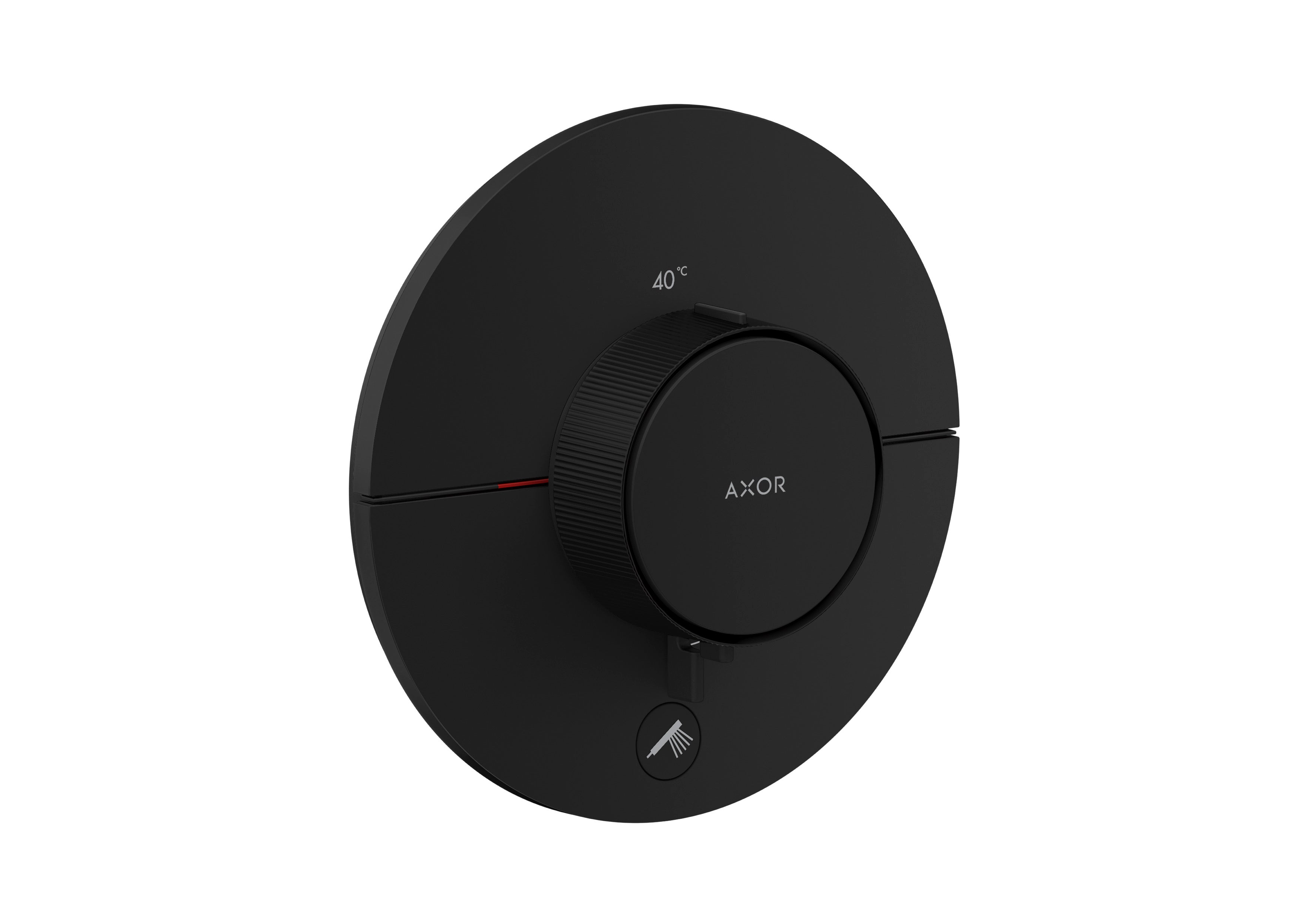 AXOR ShowerSelect ID Thermostat HighFlow for concealed installation round for 1 function and additional outlet
