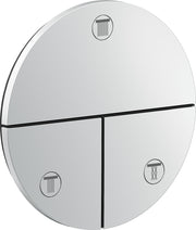 AXOR ShowerSelect ID Valve for concealed installation round for 3 functions