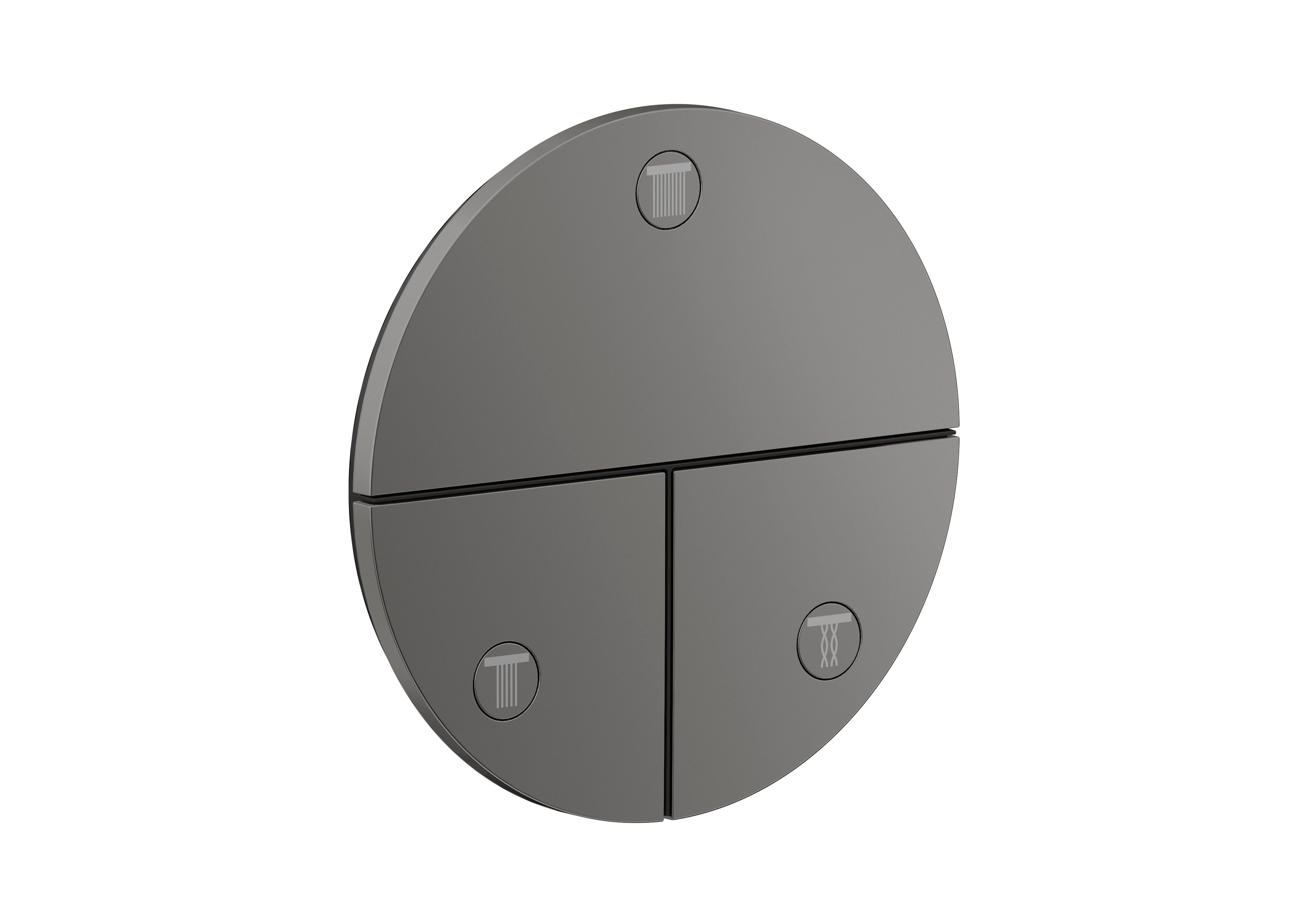 AXOR ShowerSelect ID Valve for concealed installation round for 3 functions