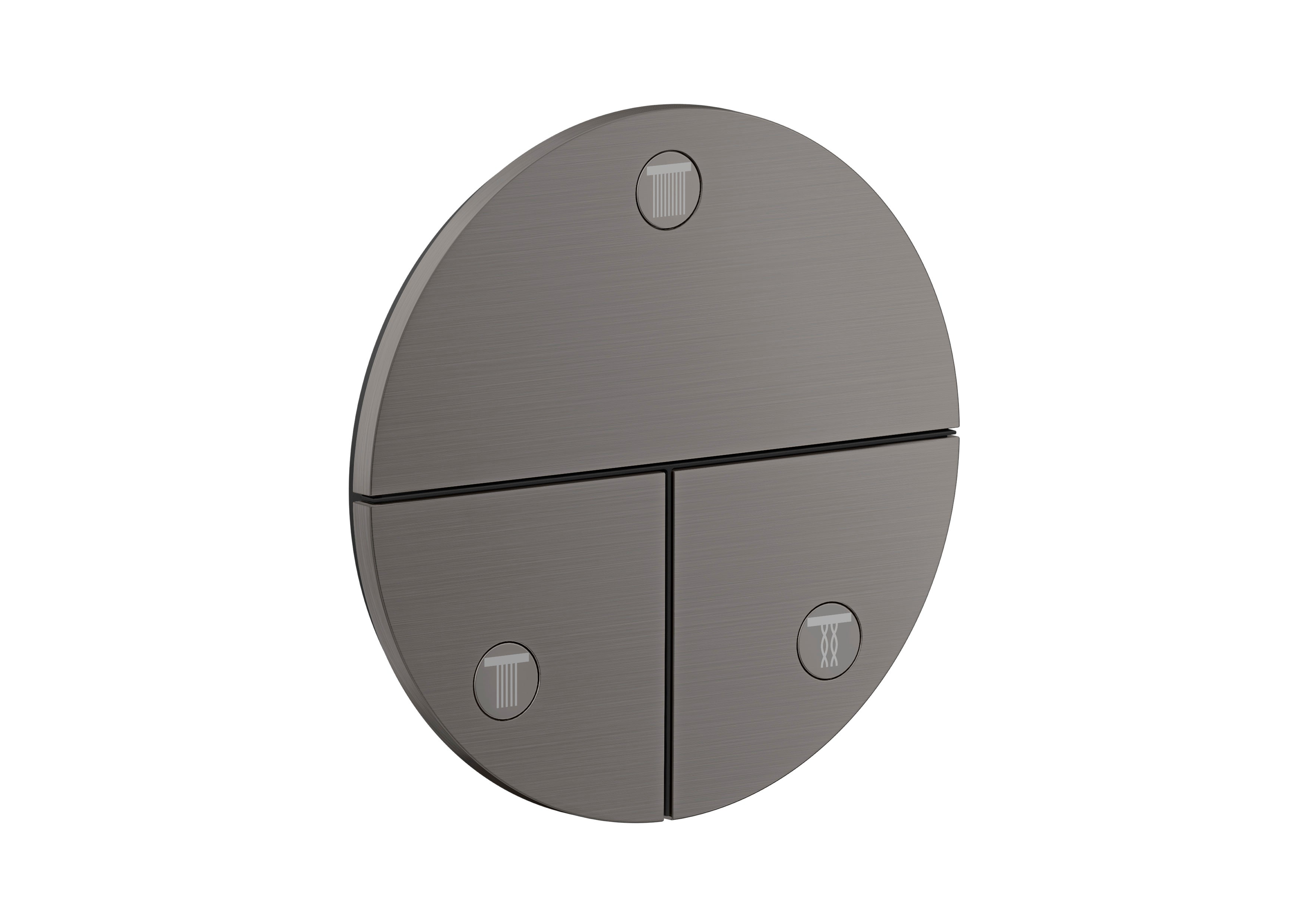 AXOR ShowerSelect ID Valve for concealed installation round for 3 functions