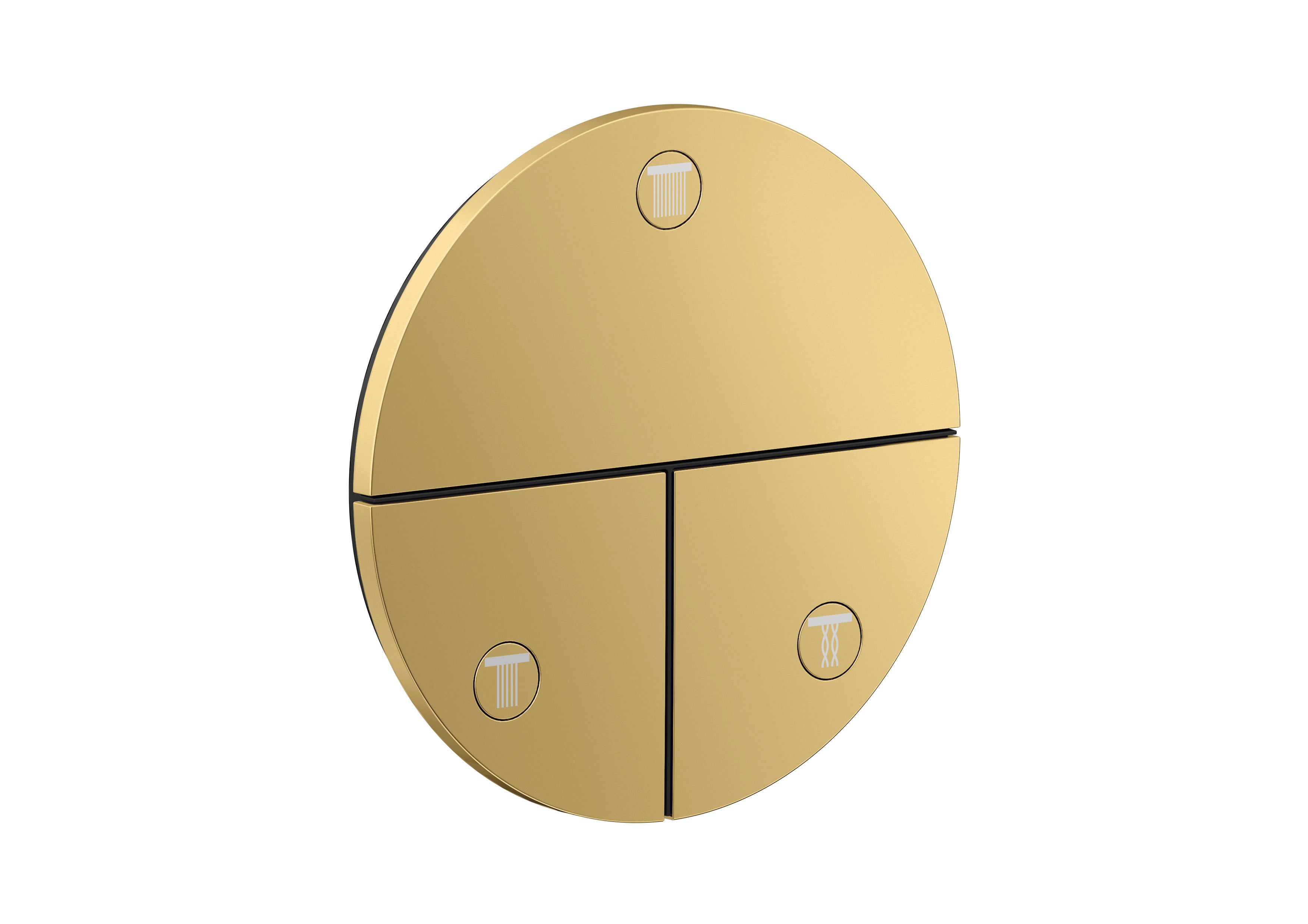 AXOR ShowerSelect ID Valve for concealed installation round for 3 functions