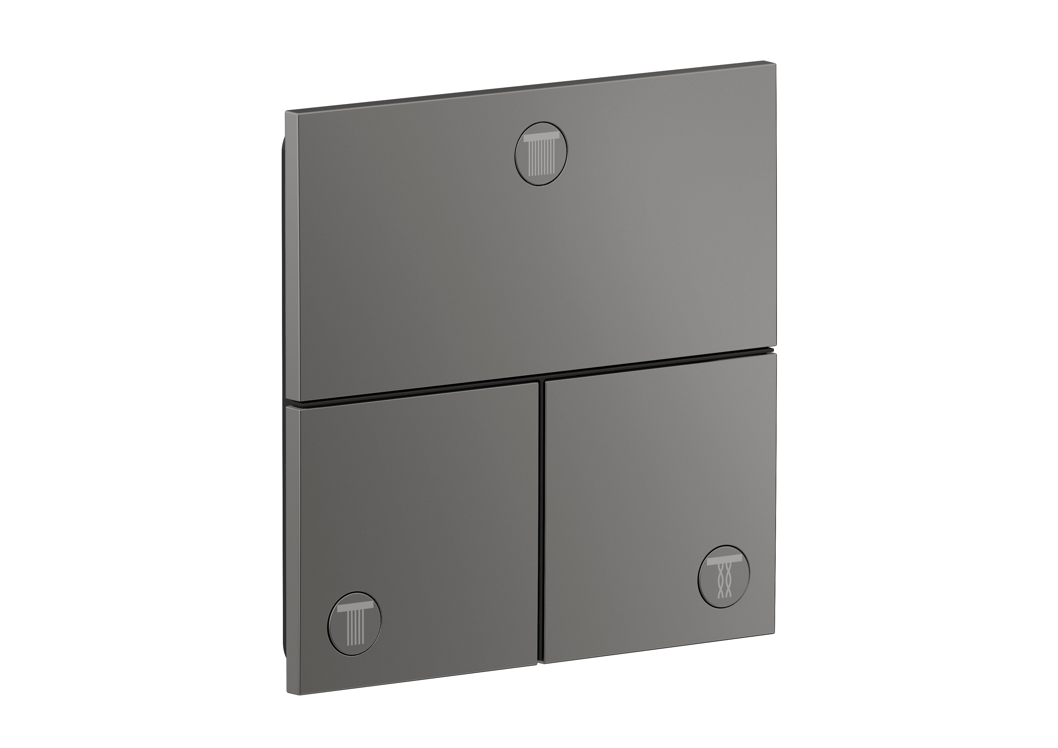 AXOR ShowerSelect ID Valve for concealed installation square for 3 functions