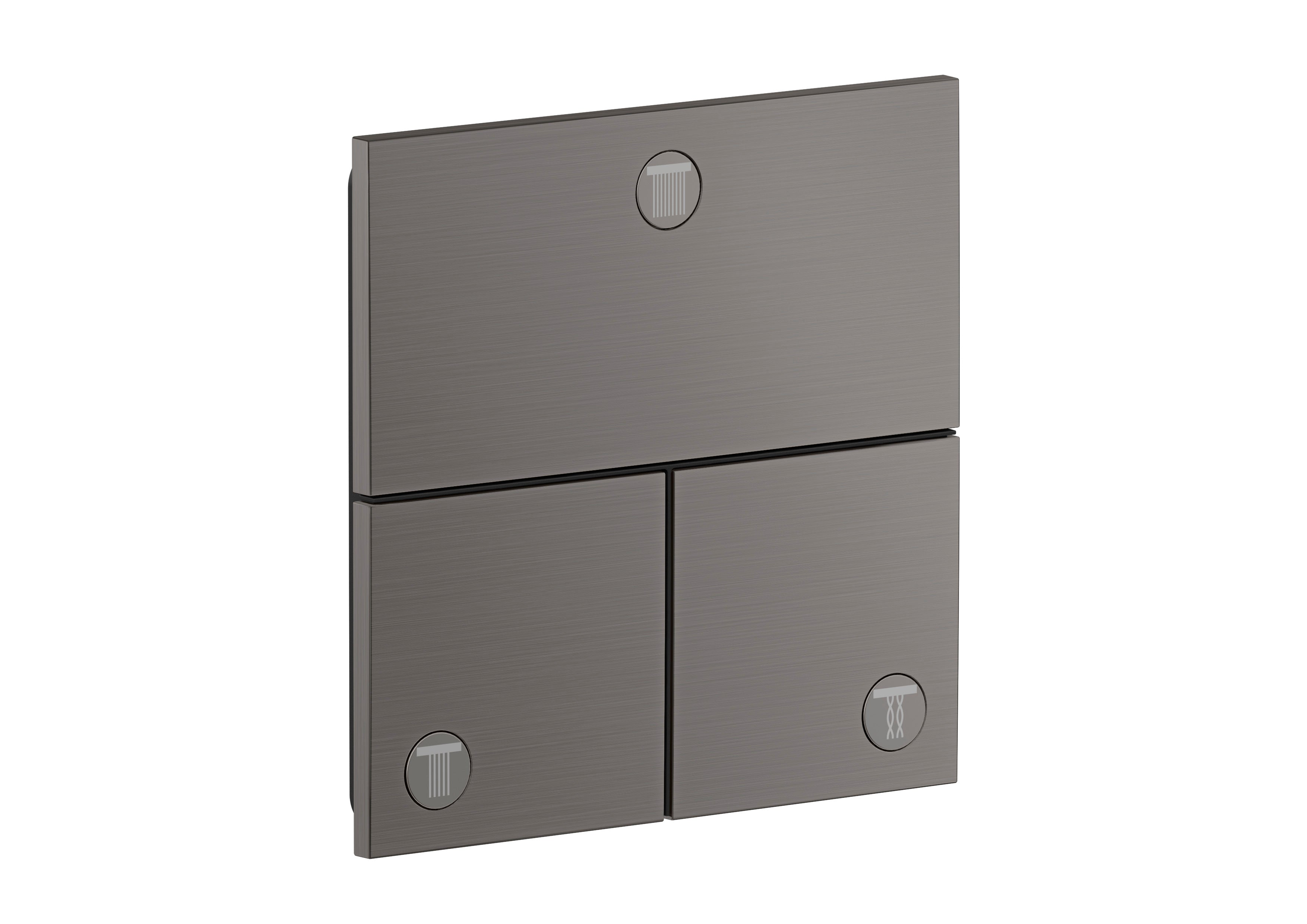 AXOR ShowerSelect ID Valve for concealed installation square for 3 functions