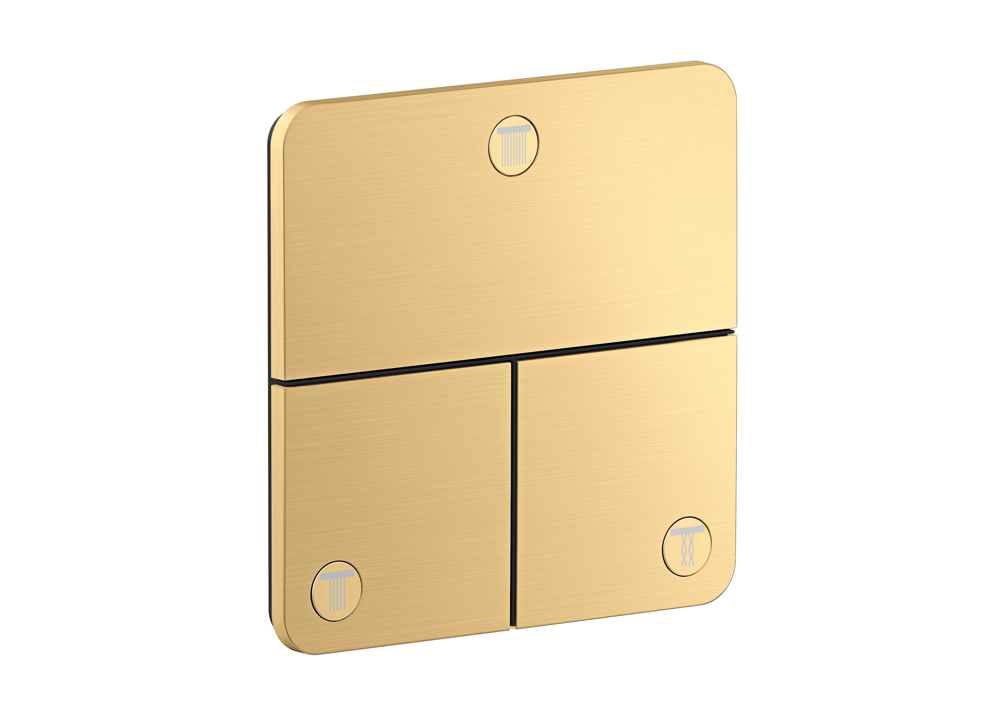 AXOR ShowerSelect ID Valve for concealed installation softsquare for 3 functions