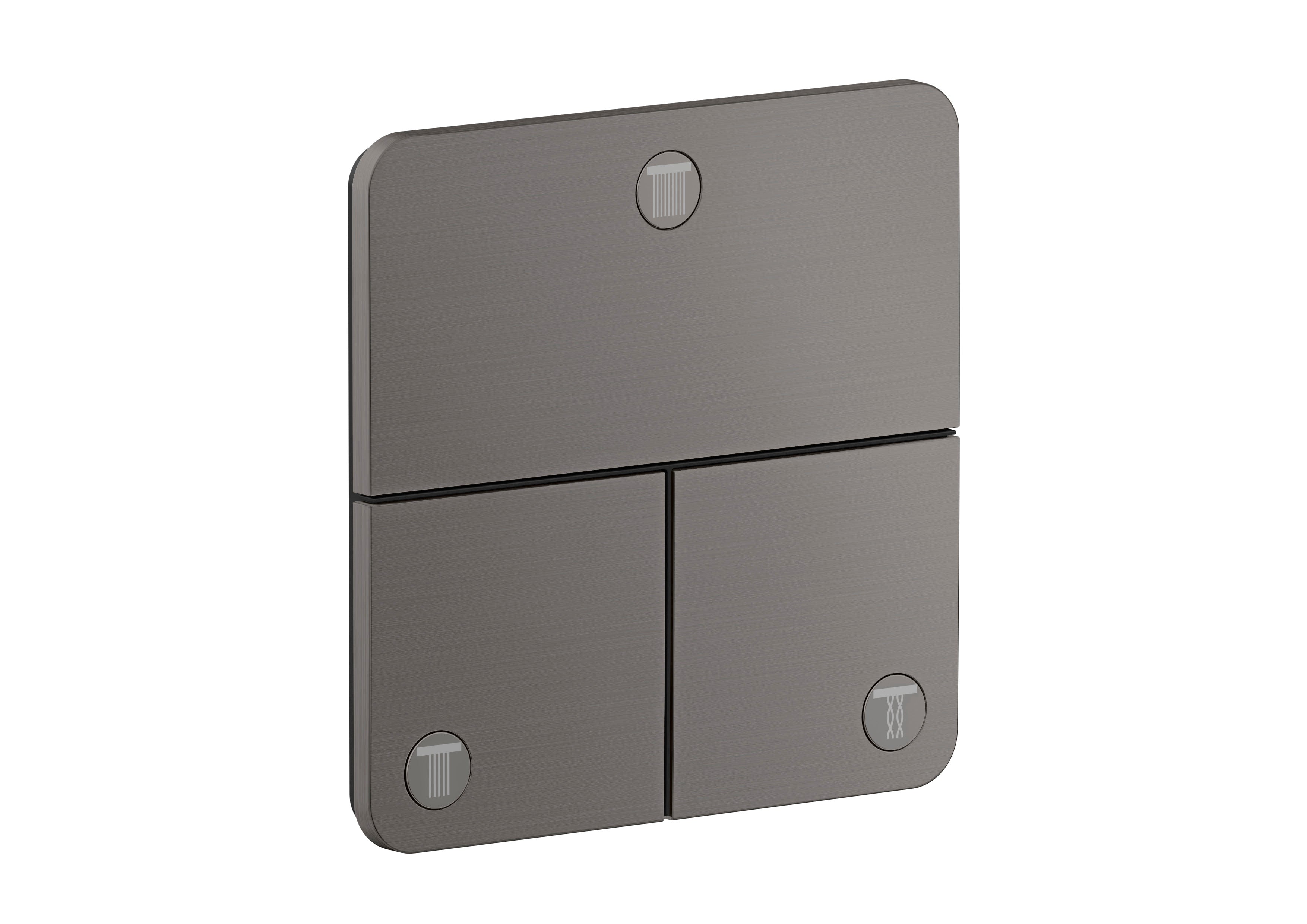 AXOR ShowerSelect ID Valve for concealed installation softsquare for 3 functions