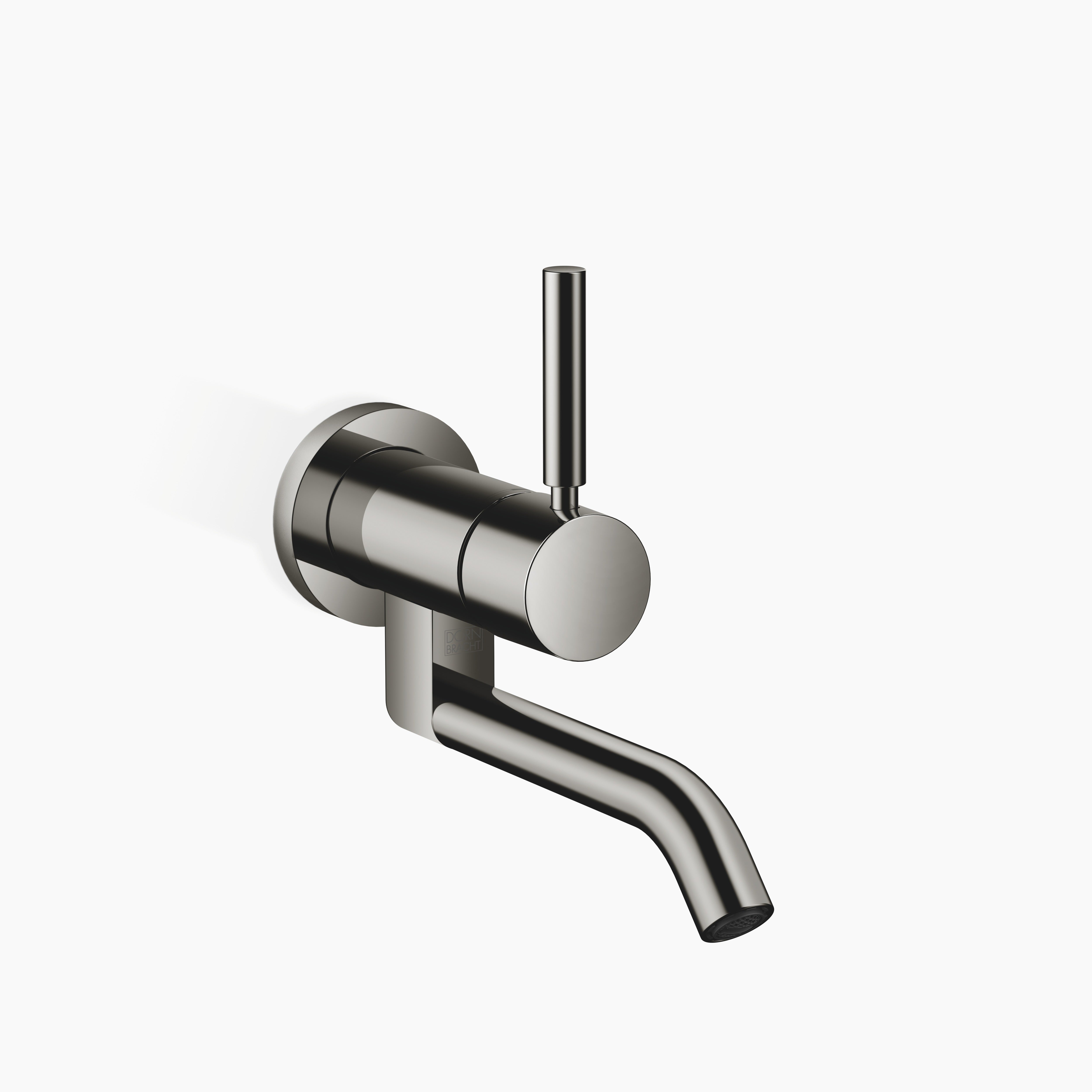 Meta Wall Mounted Single Lever Basin Mixer Without Pop Up Waste Chrome