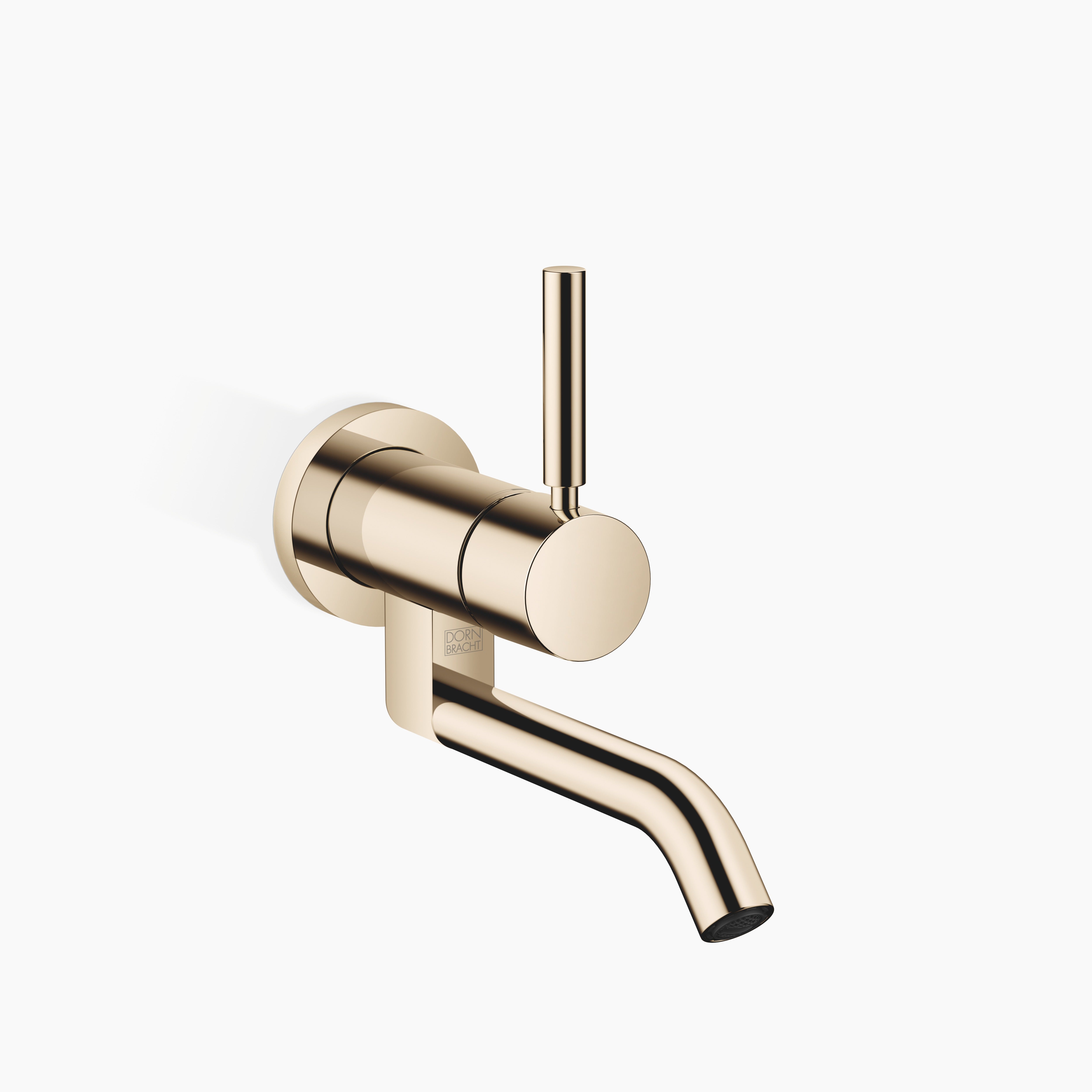 Meta Wall Mounted Single Lever Basin Mixer Without Pop Up Waste Chrome