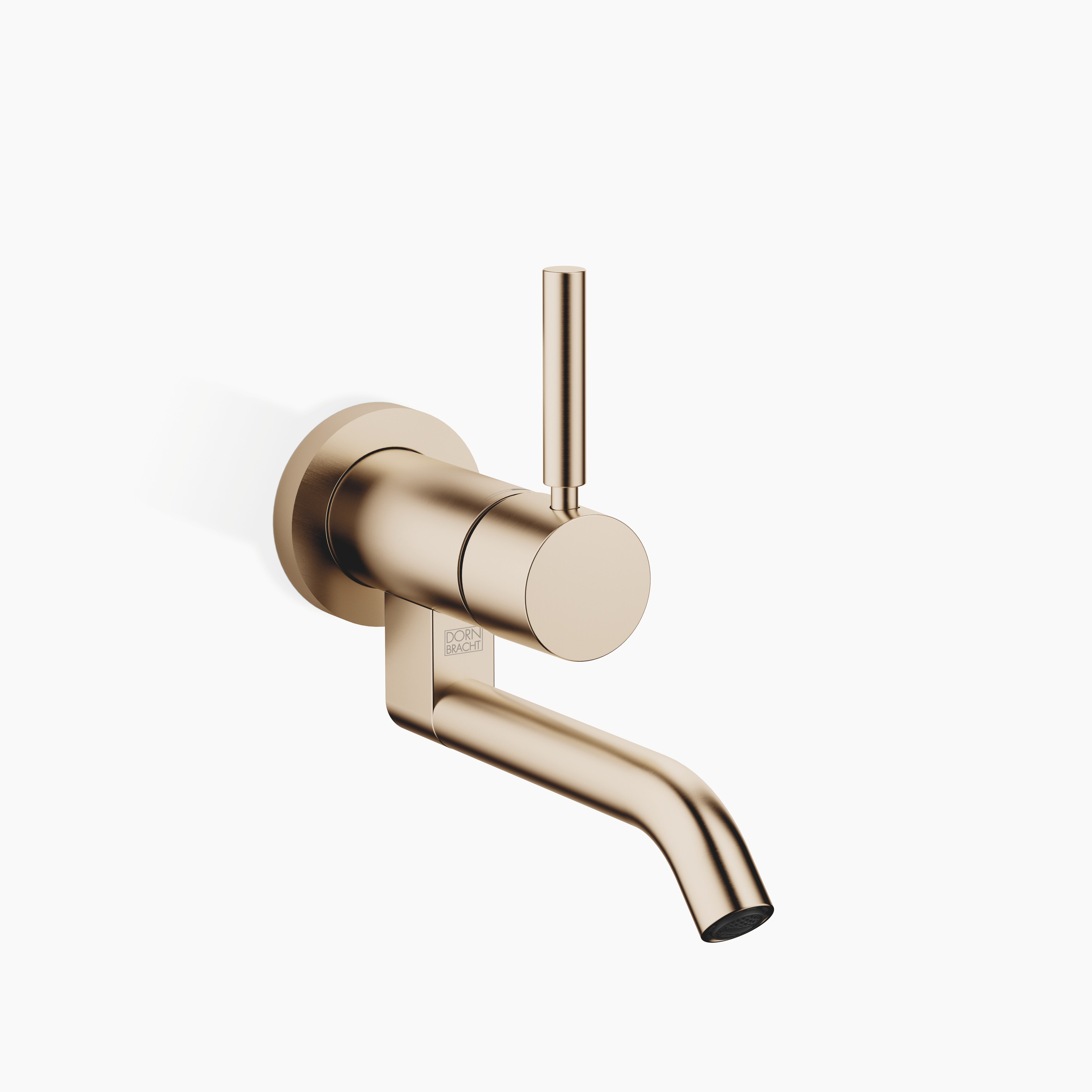Meta Wall Mounted Single Lever Basin Mixer Without Pop Up Waste Chrome