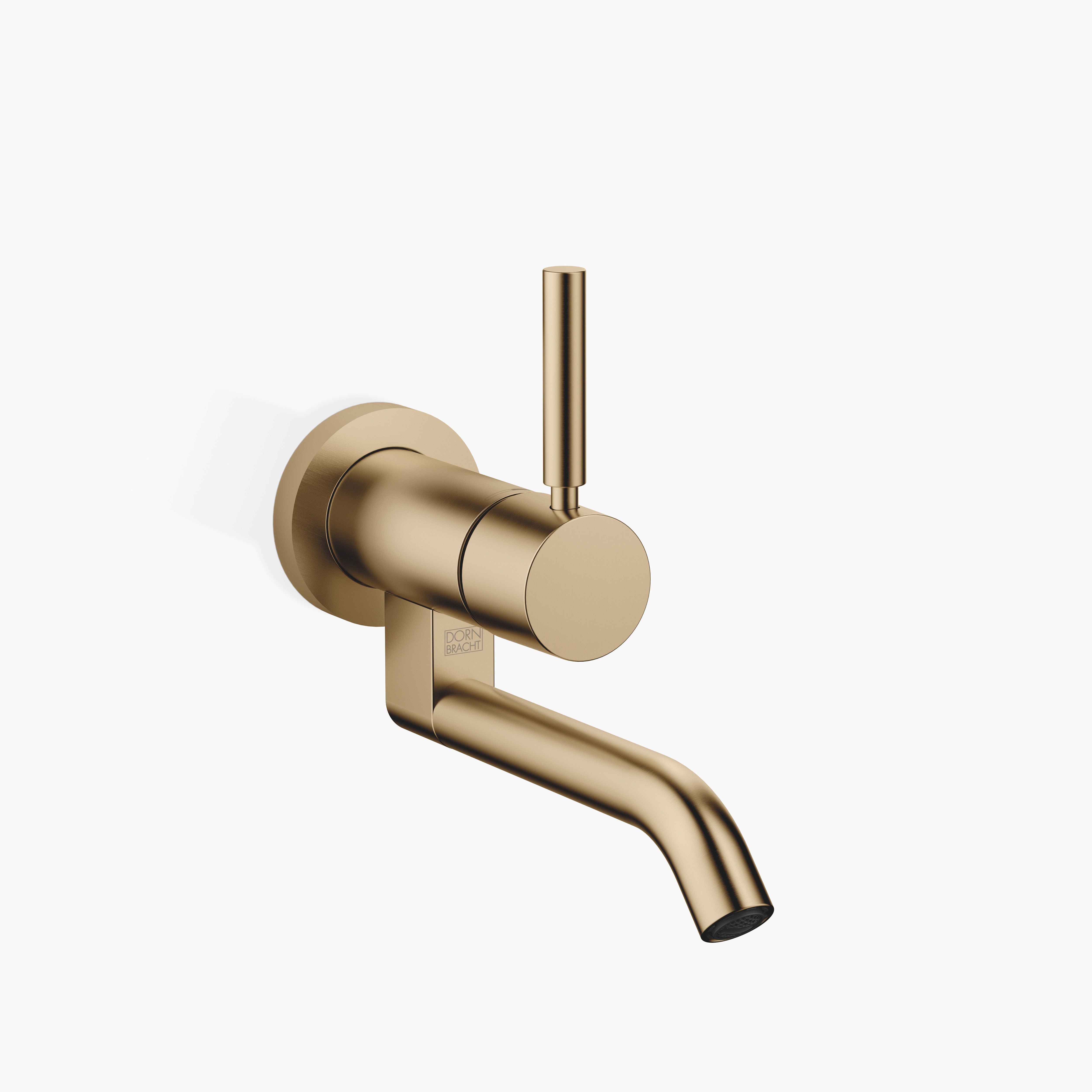 Meta Wall Mounted Single Lever Basin Mixer Without Pop Up Waste Chrome