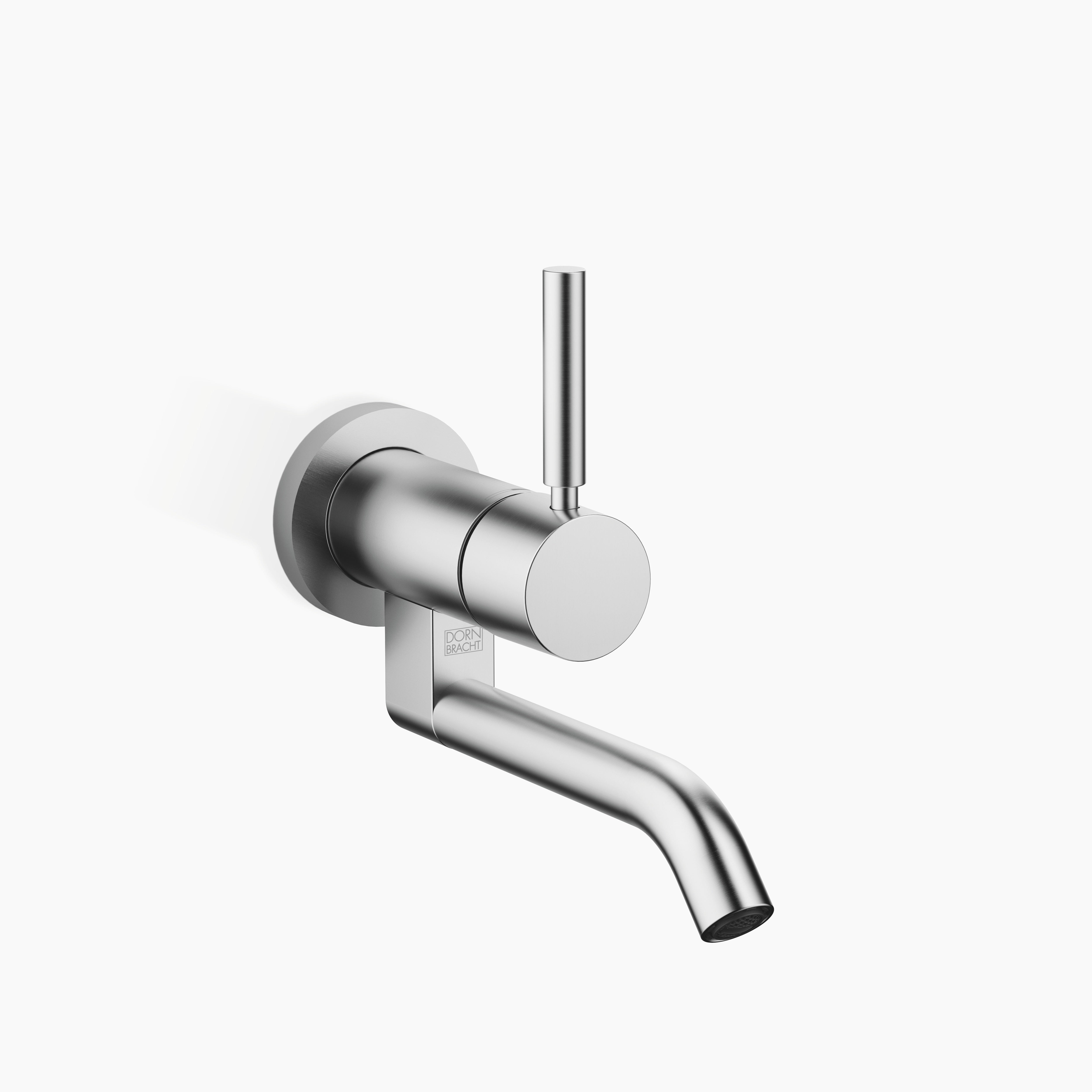 Meta Wall Mounted Single Lever Basin Mixer Without Pop Up Waste Chrome