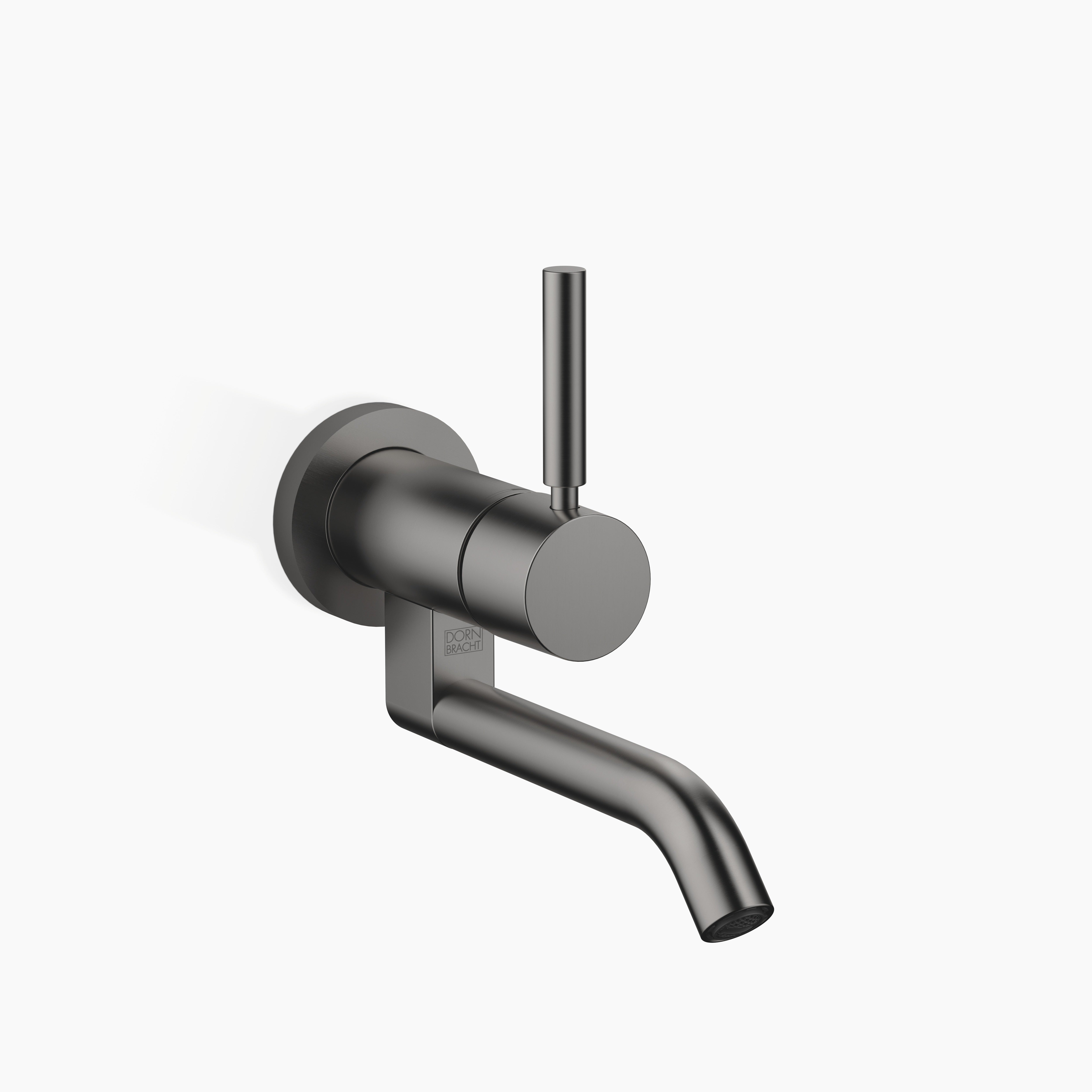 Meta Wall Mounted Single Lever Basin Mixer Without Pop Up Waste Chrome