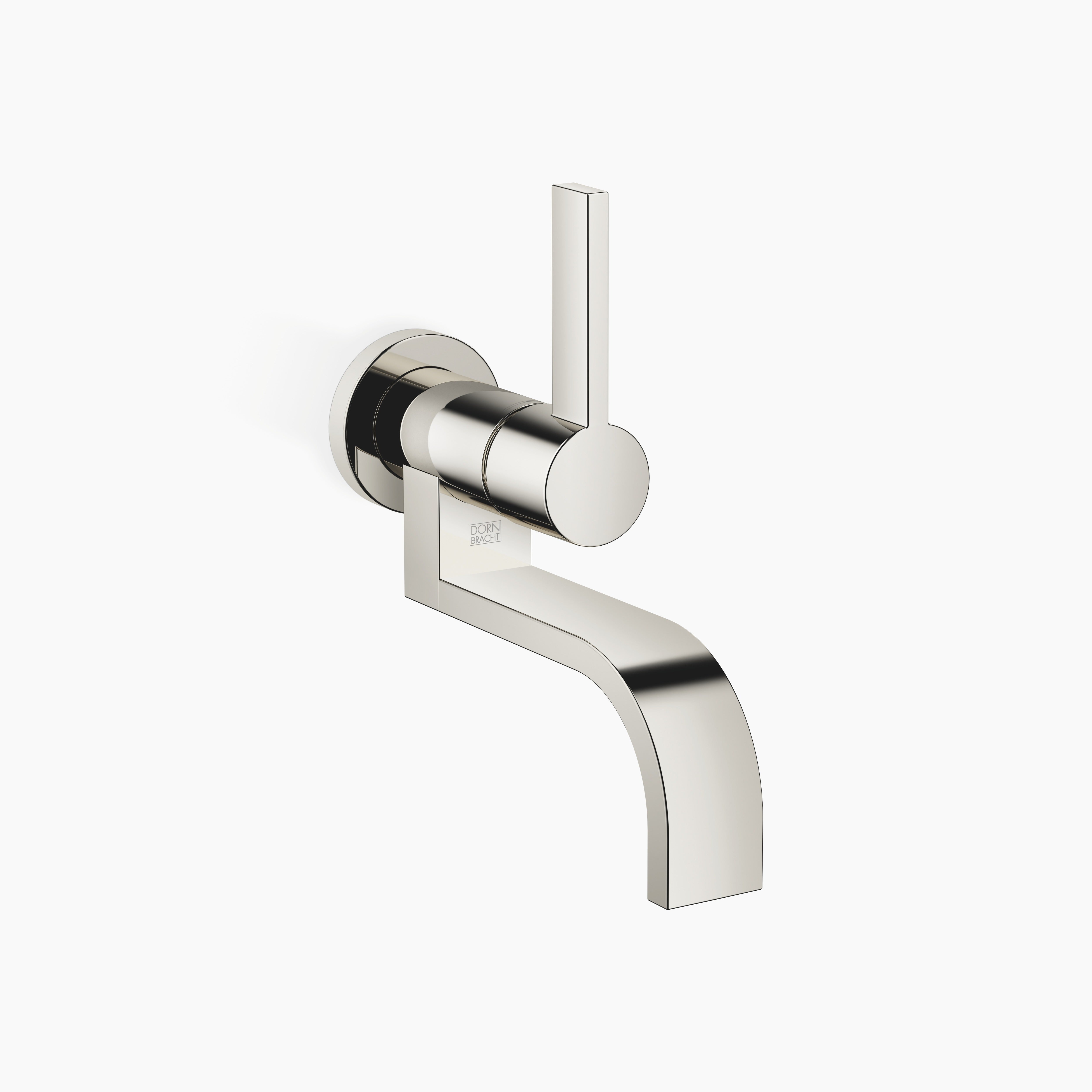 Mem Wall Mounted Single Lever Basin Mixer Without Pop Up Waste Chrome