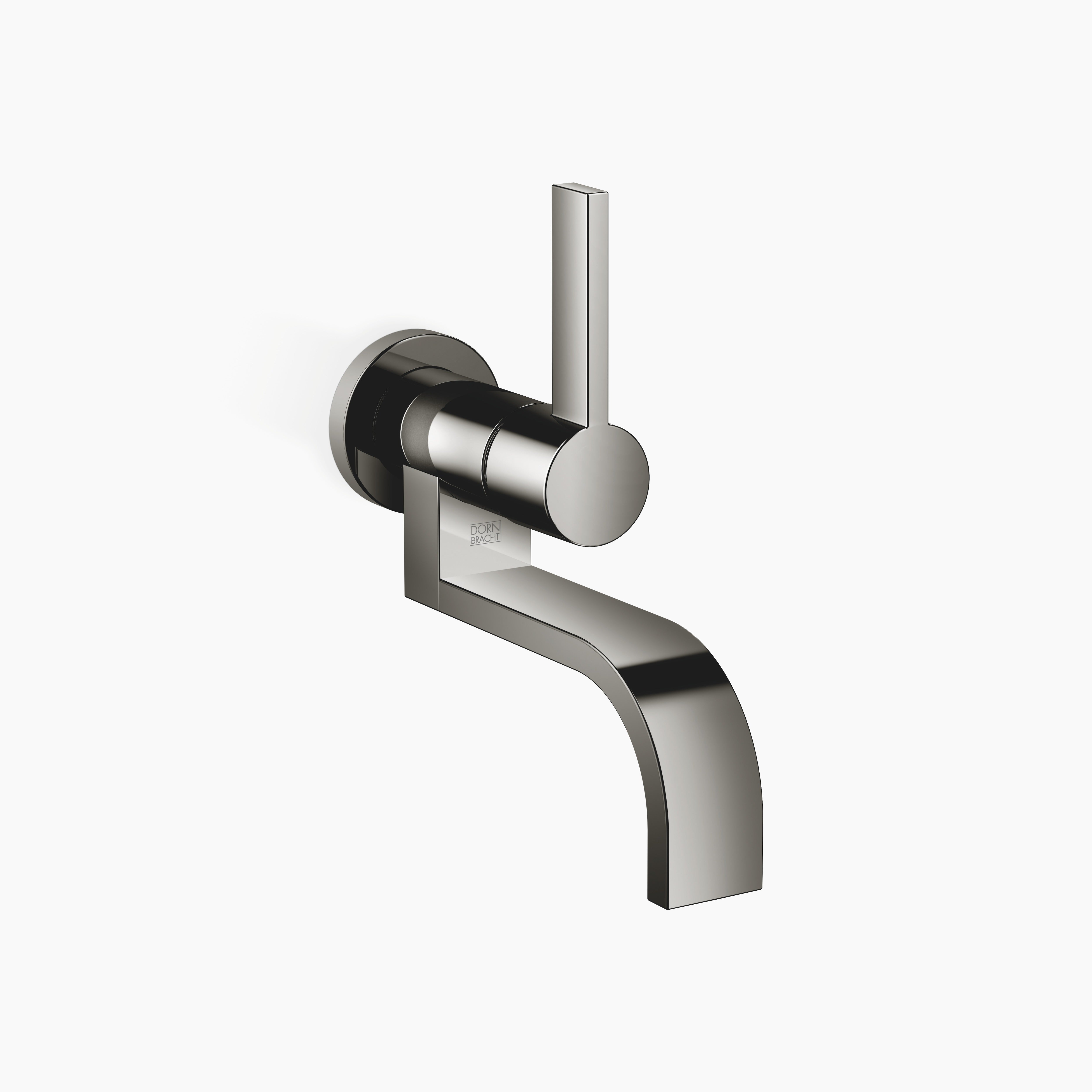 Mem Wall Mounted Single Lever Basin Mixer Without Pop Up Waste Chrome